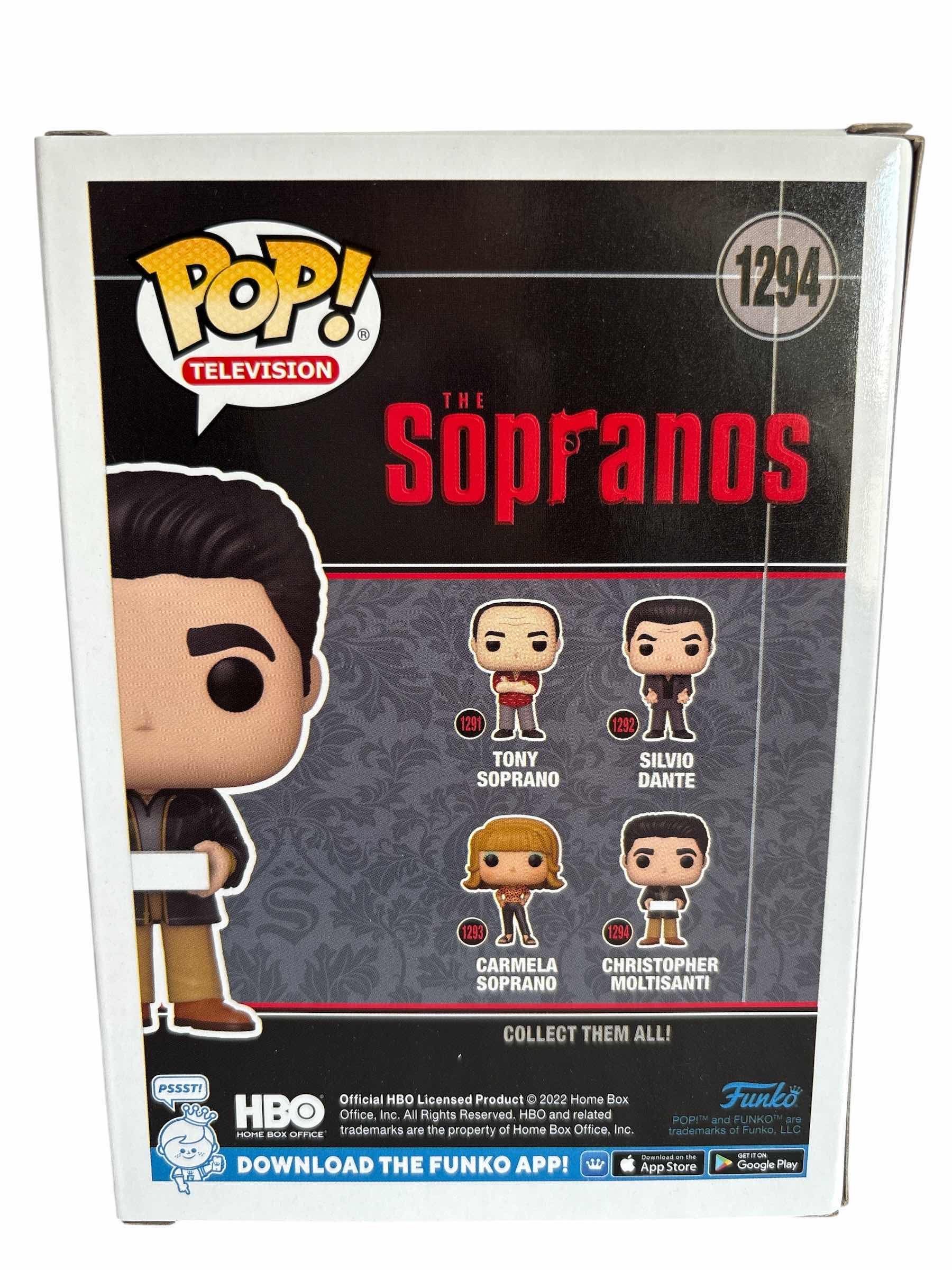 Photo 1 of NIB FUNKO POP THE SOPRANOS CHRISTOPHER MOLTISANTI