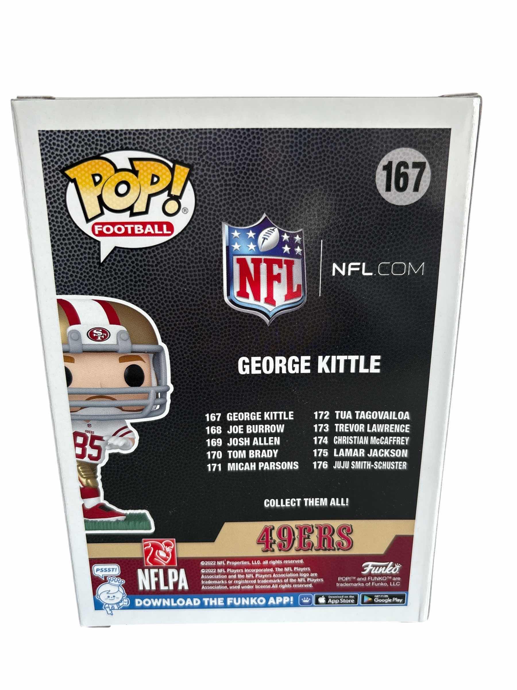 Photo 1 of NIB FUNKO POP 49ERS GEORGE KITTLE