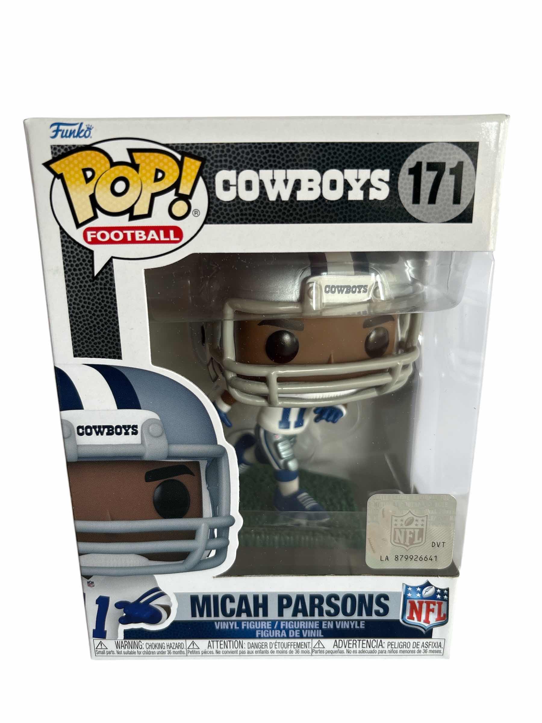 Photo 1 of NIB FUNKO POP COWBOYS MICAH PARSONS