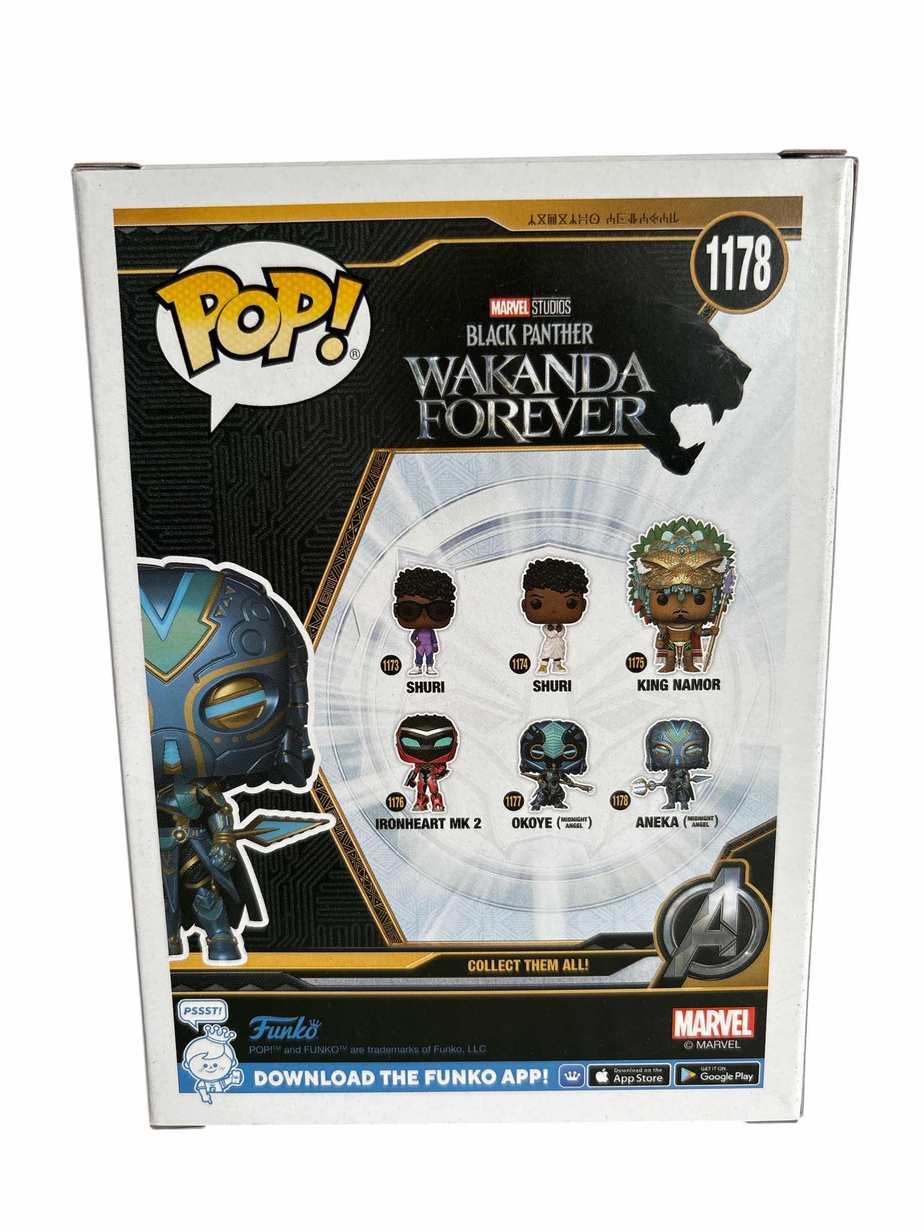 Photo 1 of NIB FUNKO POP BLACK PANTHER WAKANDA FOREVER QUEEN RAMONDA