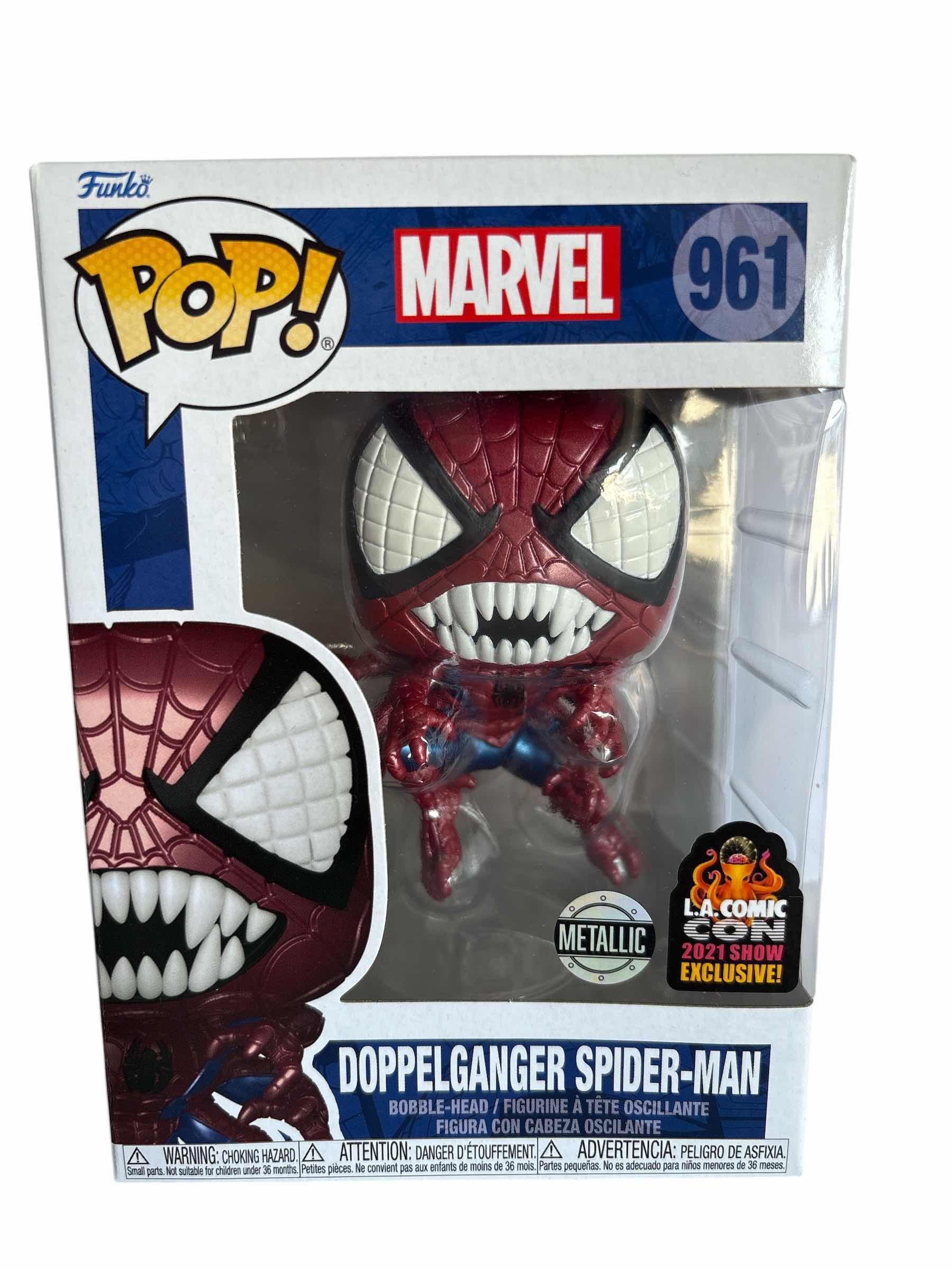 Photo 1 of NIB FUNKO POP MARV DOPPELGÄNGER SPIDER-MAN