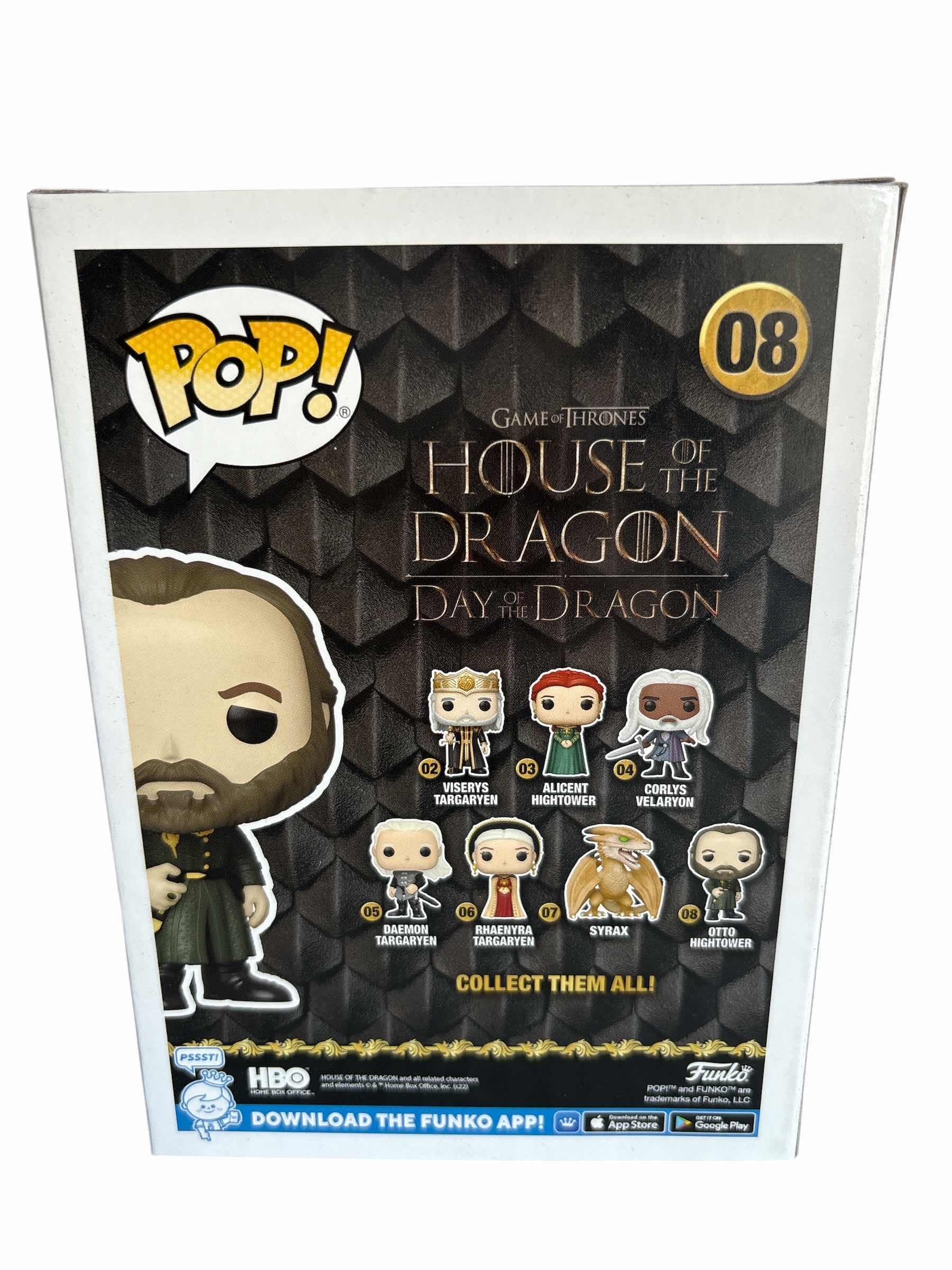 Photo 1 of NIB FUNKO POP GAMES OF THRONES OTTO HIGHTOWER