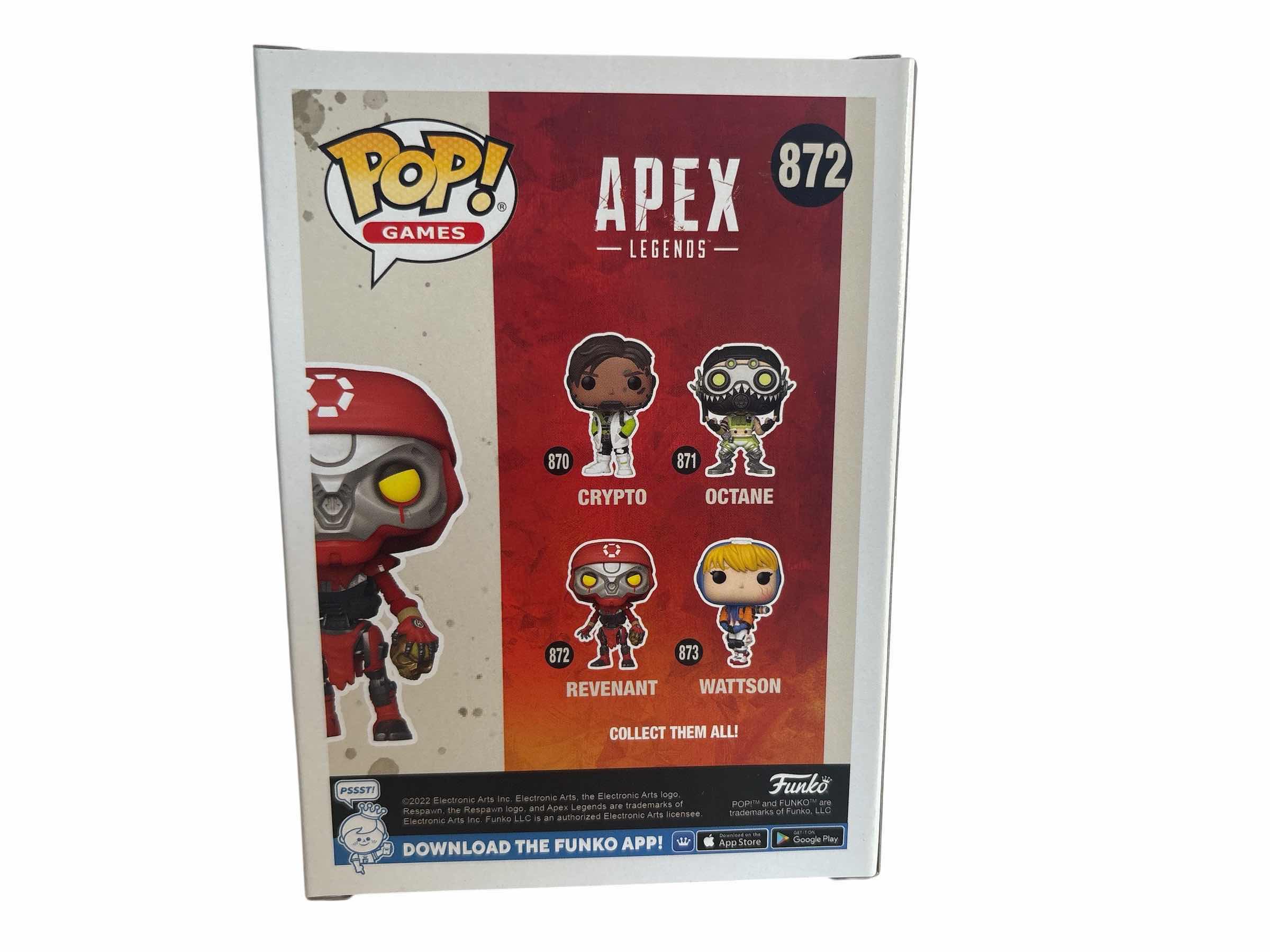 Photo 1 of NIB FUNKO POP ALEX LEGENDS REVENANT