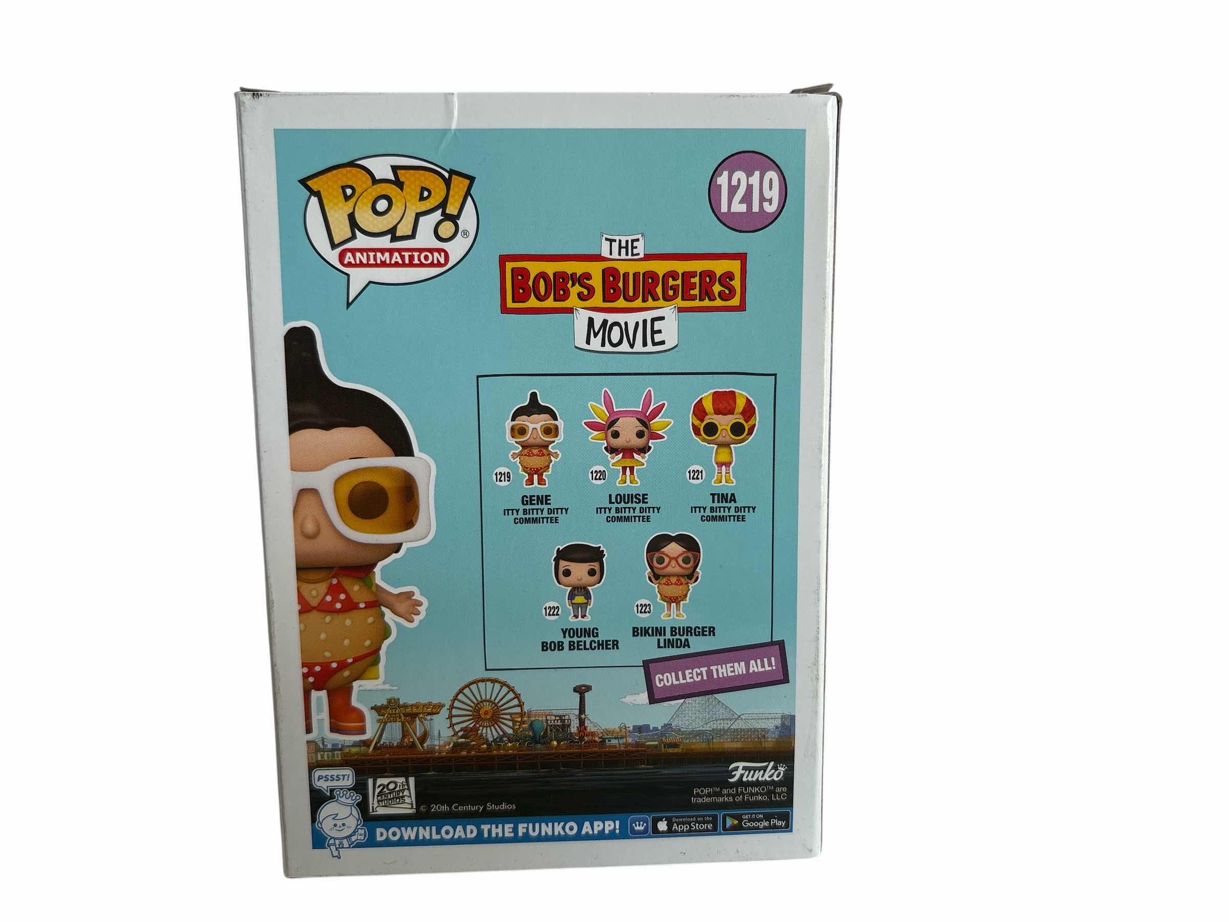 Photo 1 of NIB FUNKO POP BOBS BURGERS GENE ITTY BITTY DITTY COMMITTEE