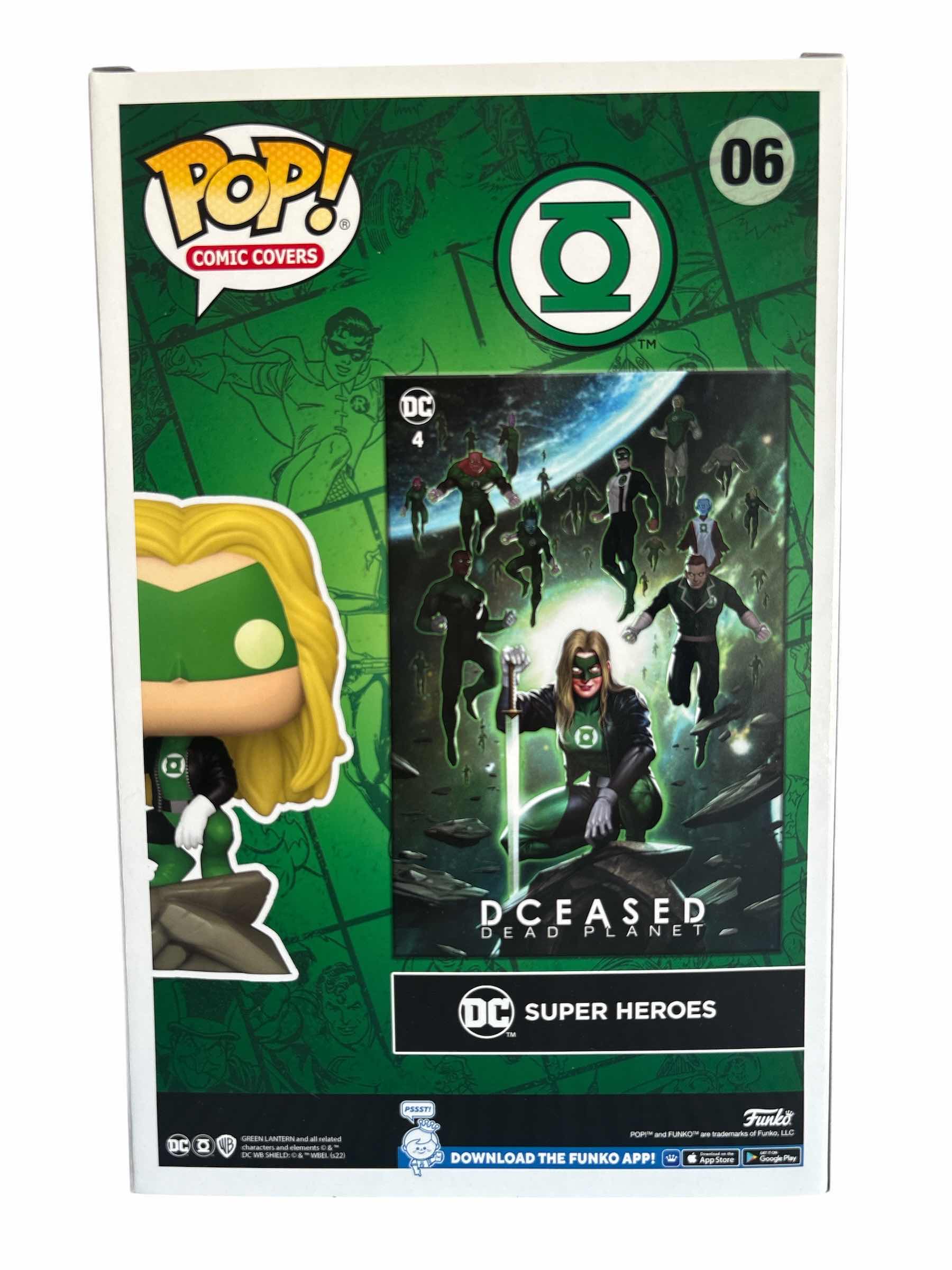 Photo 1 of NIB FUNKO POP DC GREEN LANTERN