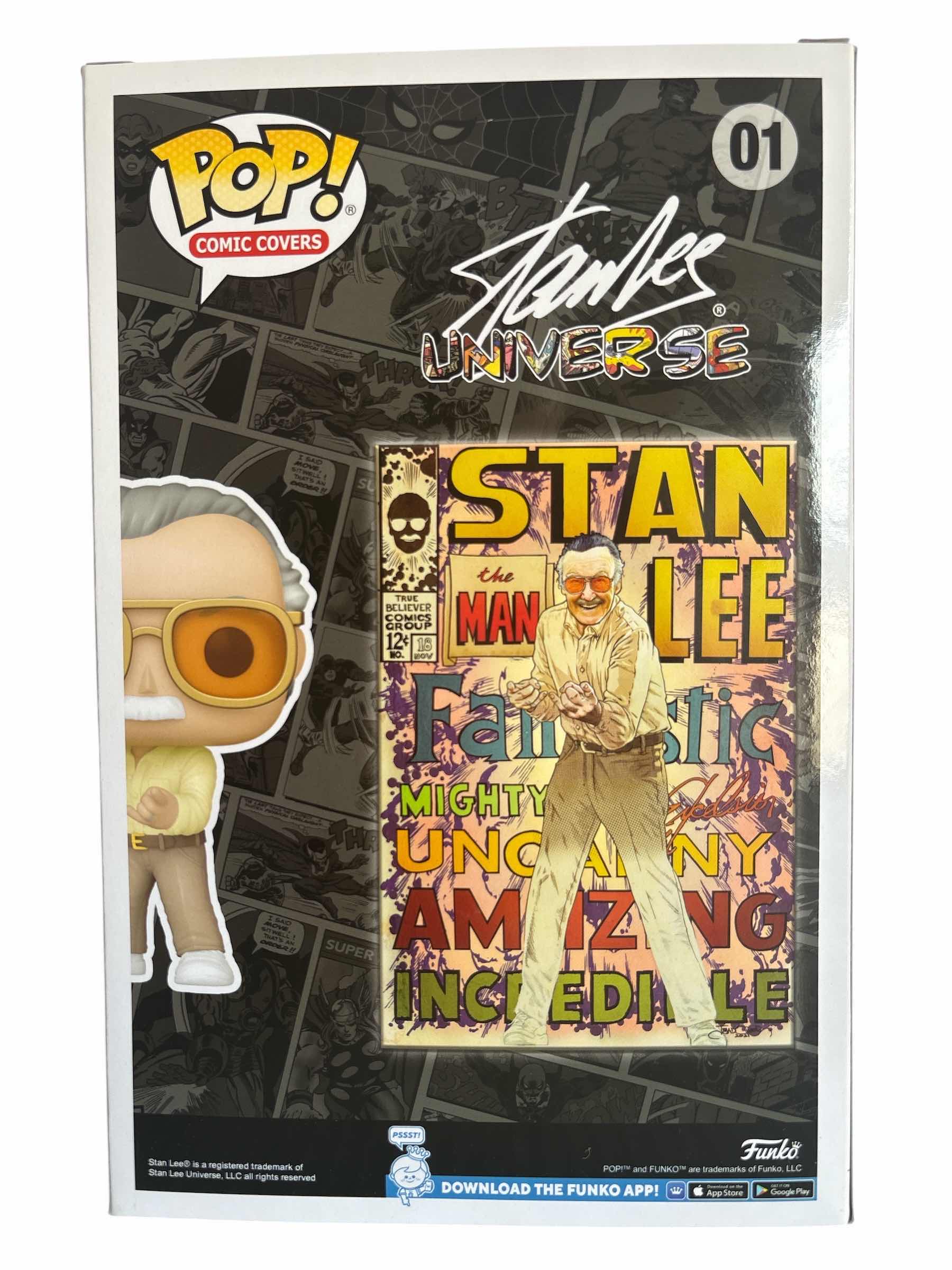 Photo 1 of NIB FUNKO POP STAN LEE UNIVERSE