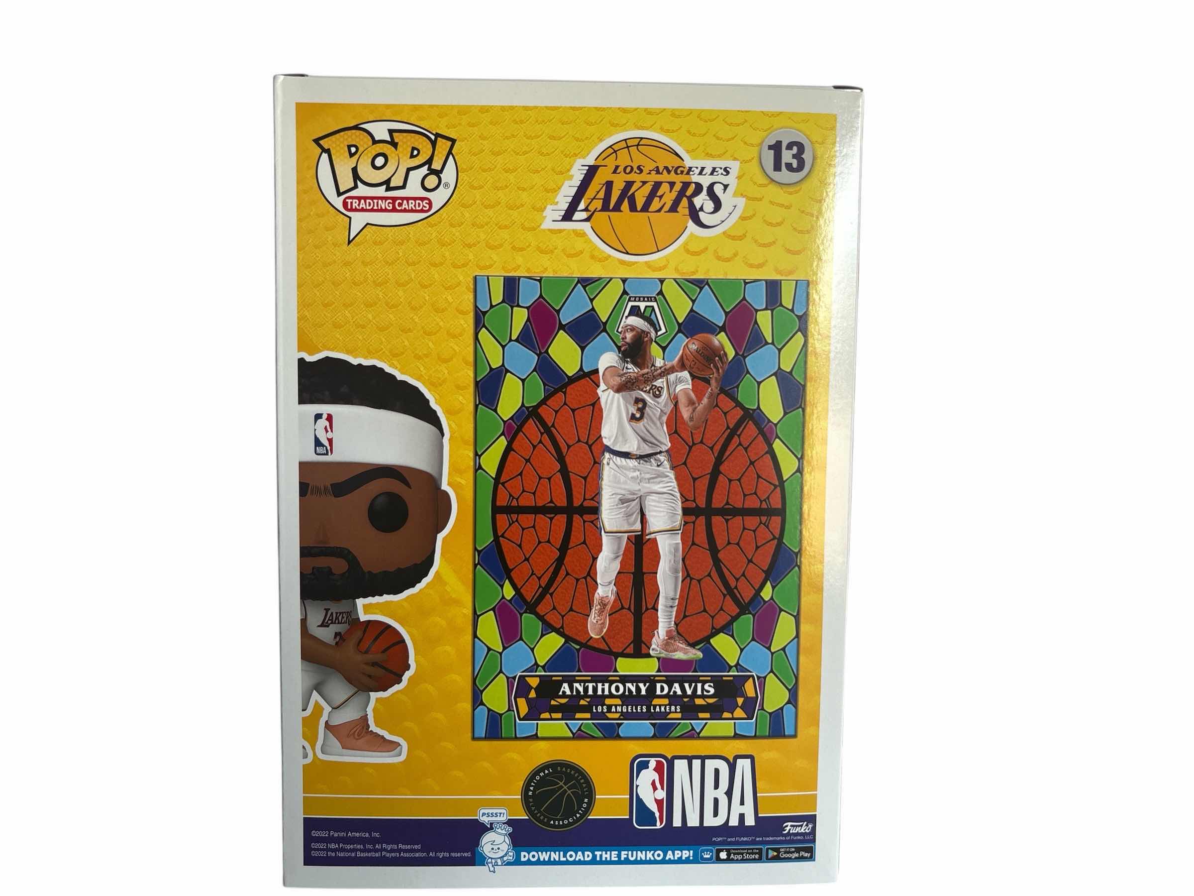 Photo 1 of NIB FUNKO POP LAKERS ANTHONY DAVIS