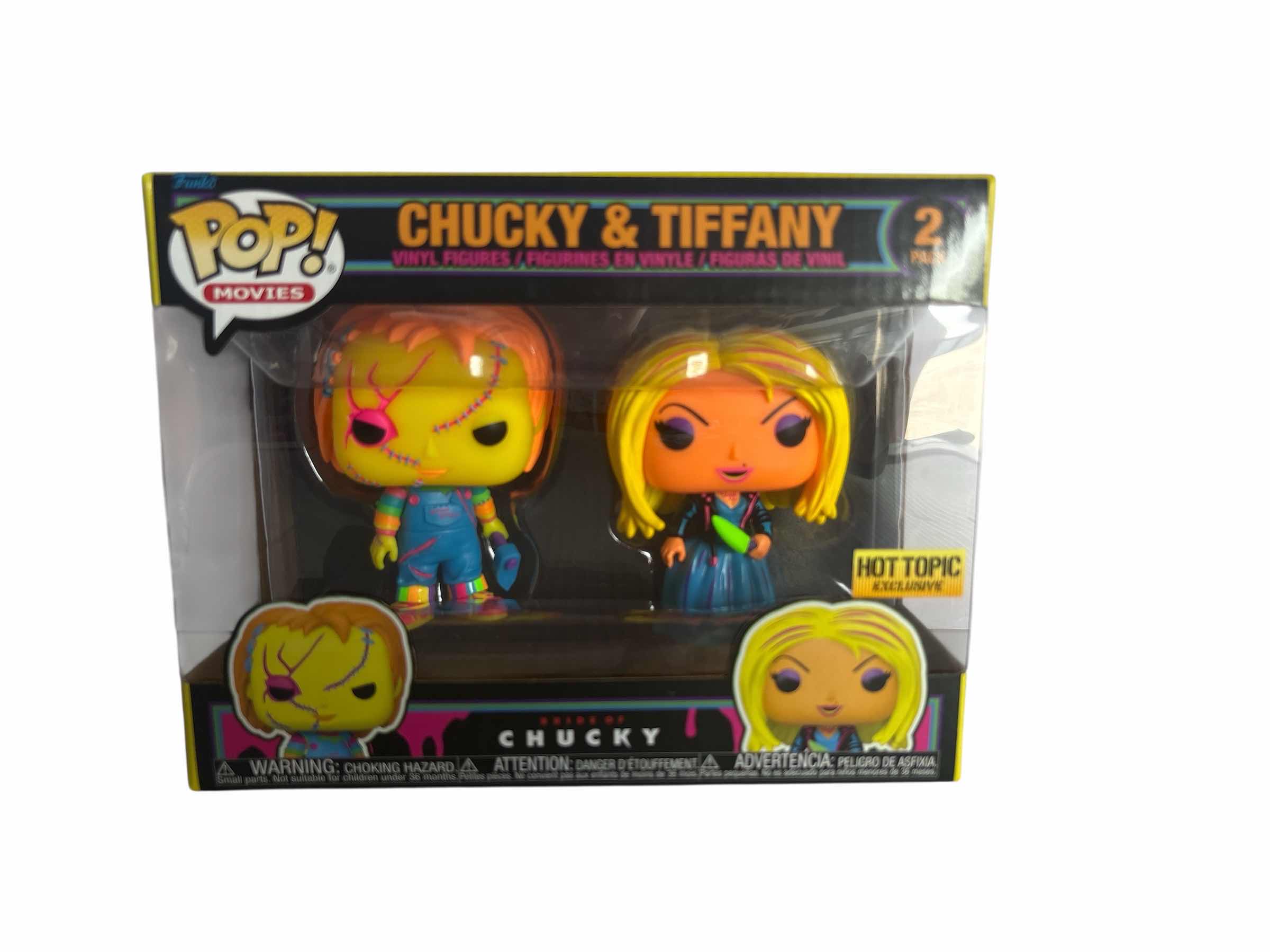 Photo 1 of NIB FUNKO POP CHUCKY & TIFFANY