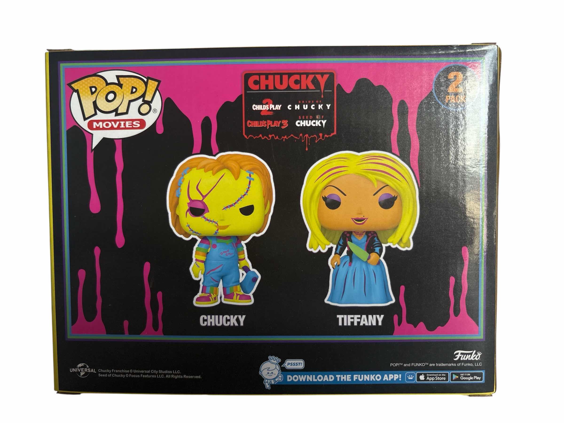 Photo 1 of NIB FUNKO POP CHUCKY & TIFFANY