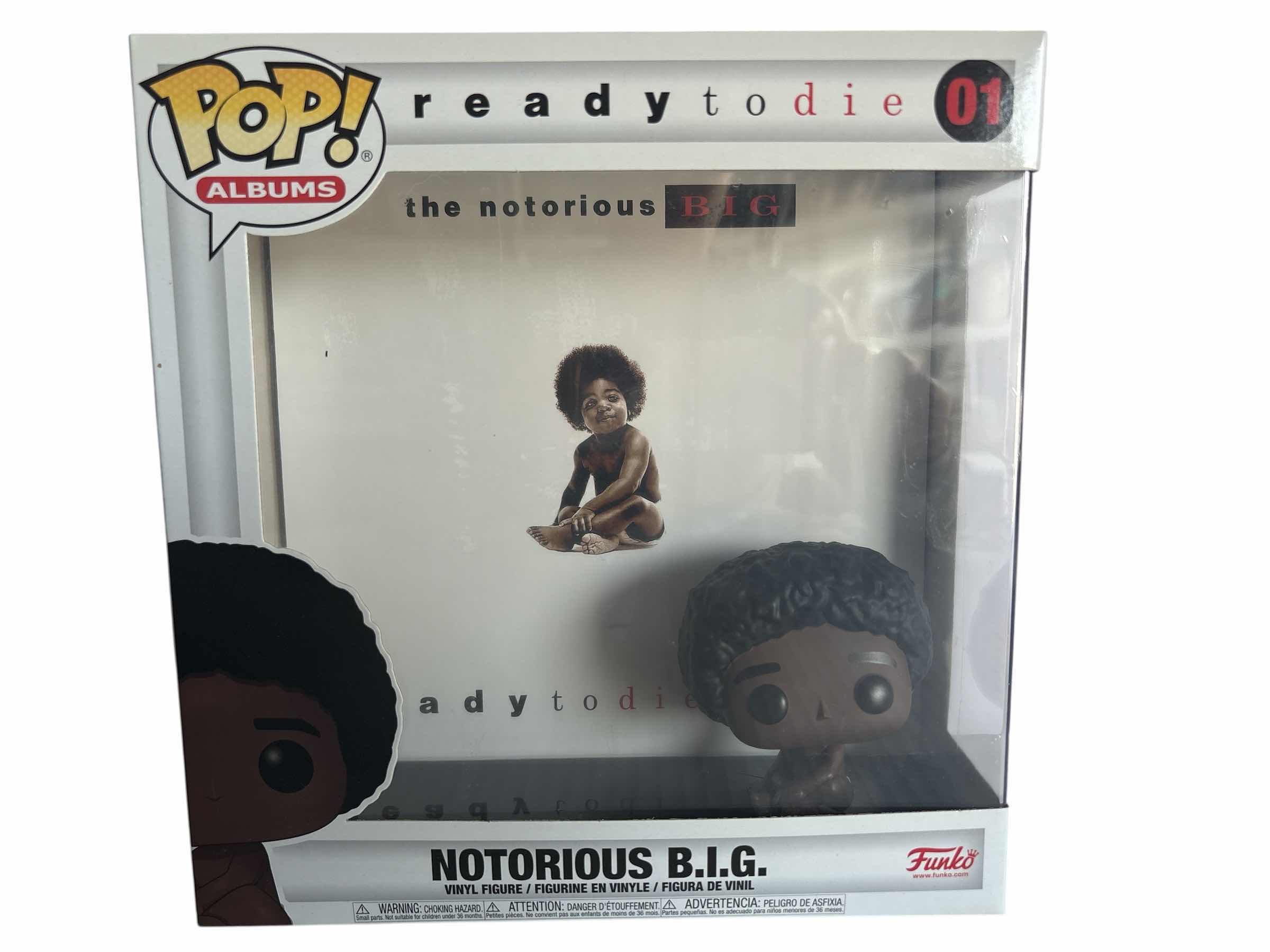 Photo 1 of NIB FUNKO POP READY TO DIE NOTORIOUS B.I.G.