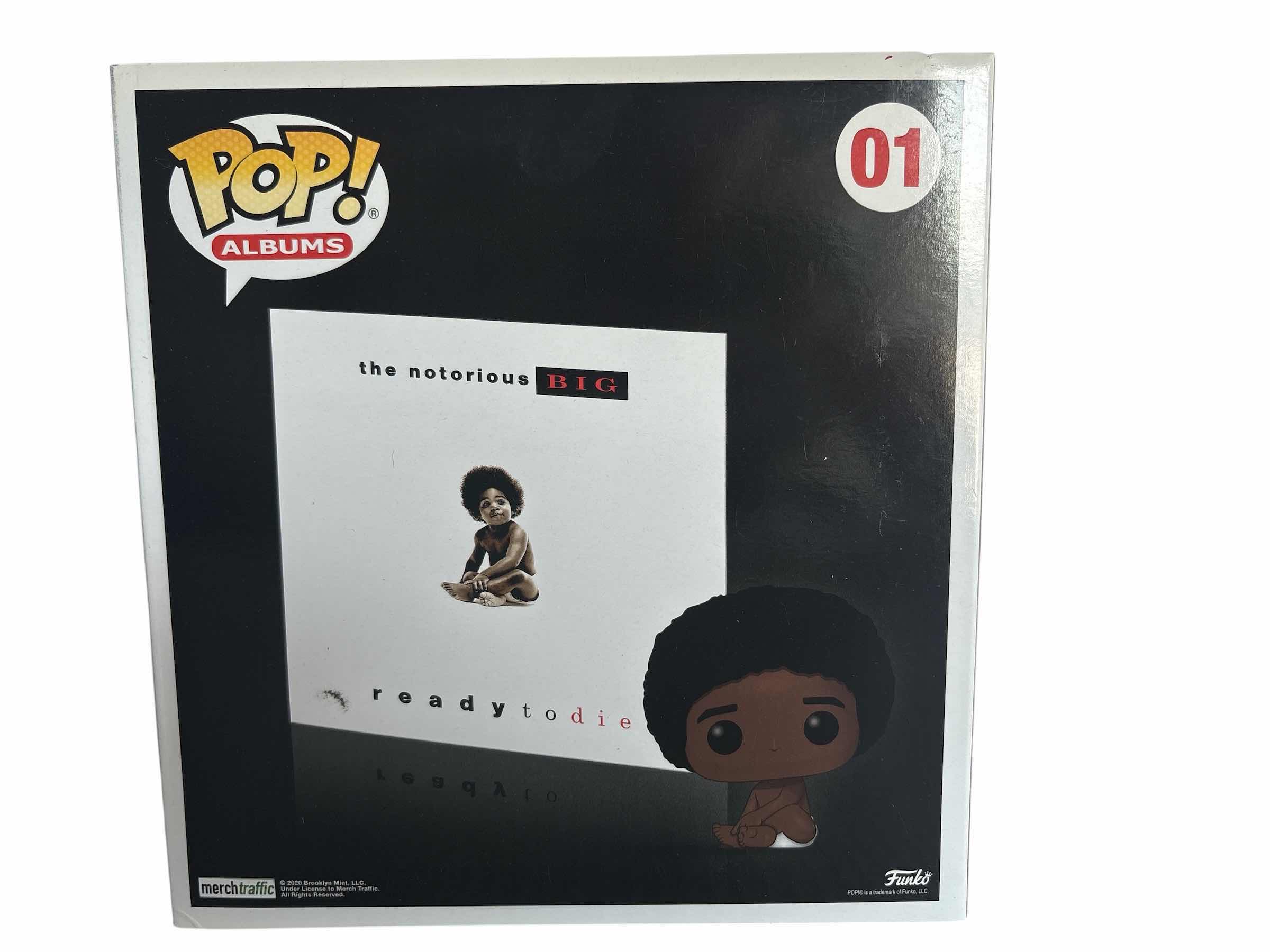 Photo 1 of NIB FUNKO POP READY TO DIE NOTORIOUS B.I.G.