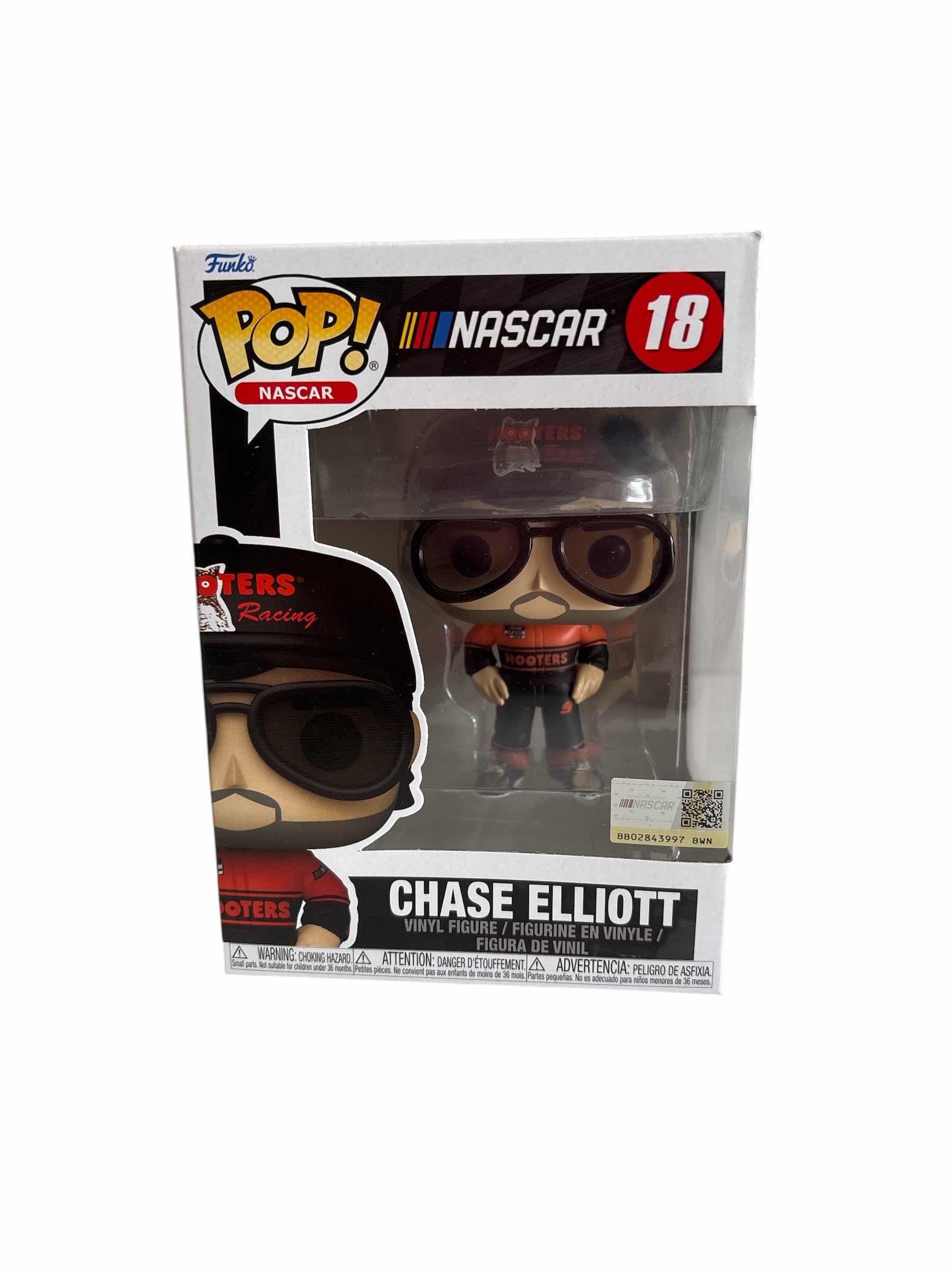Photo 1 of NIB FUNKO POP CHASE ELLIOT NASCAR