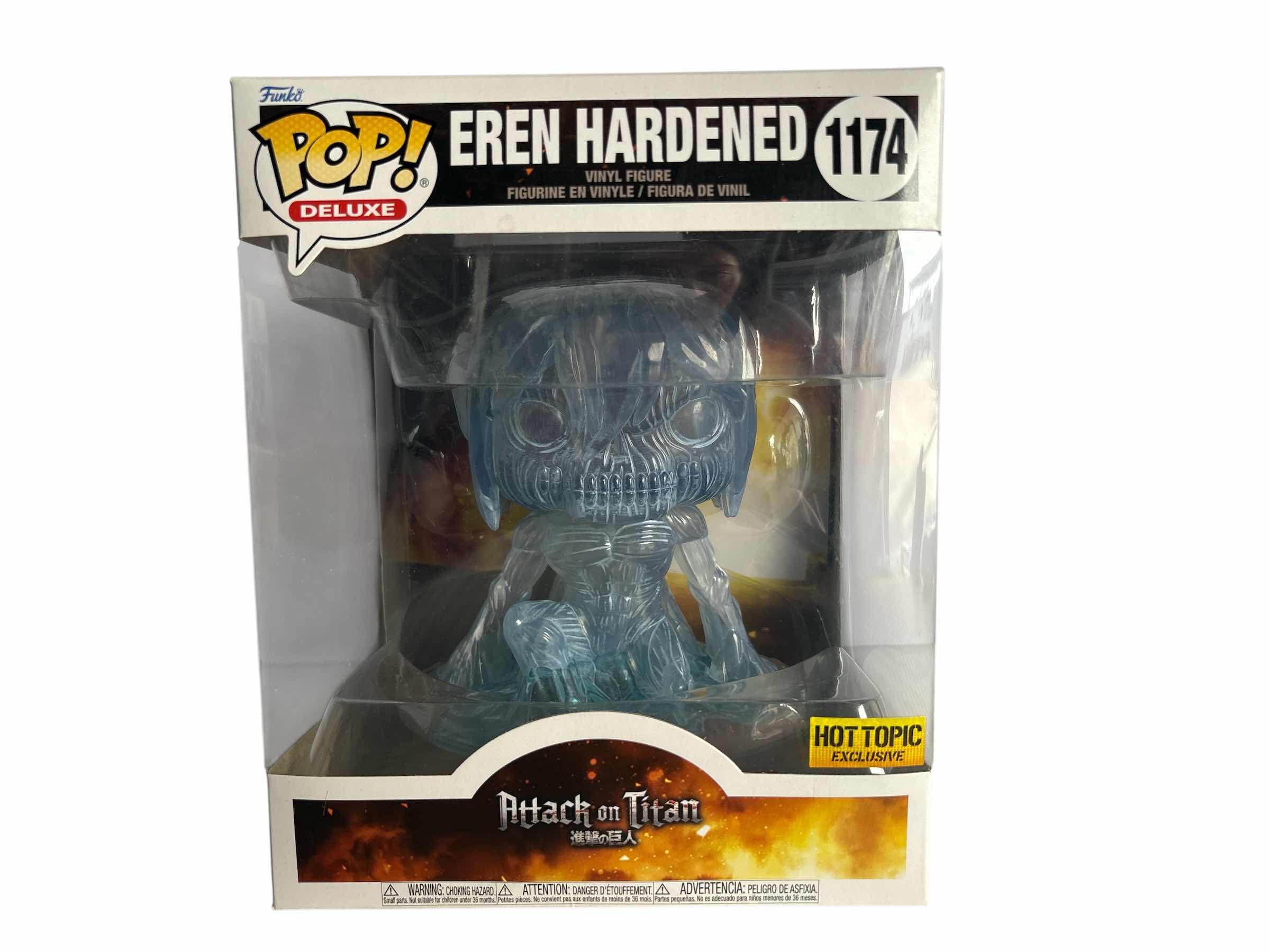 Photo 1 of NIB FUNKO POP ATTACK ON TITAN EREN HARDENED