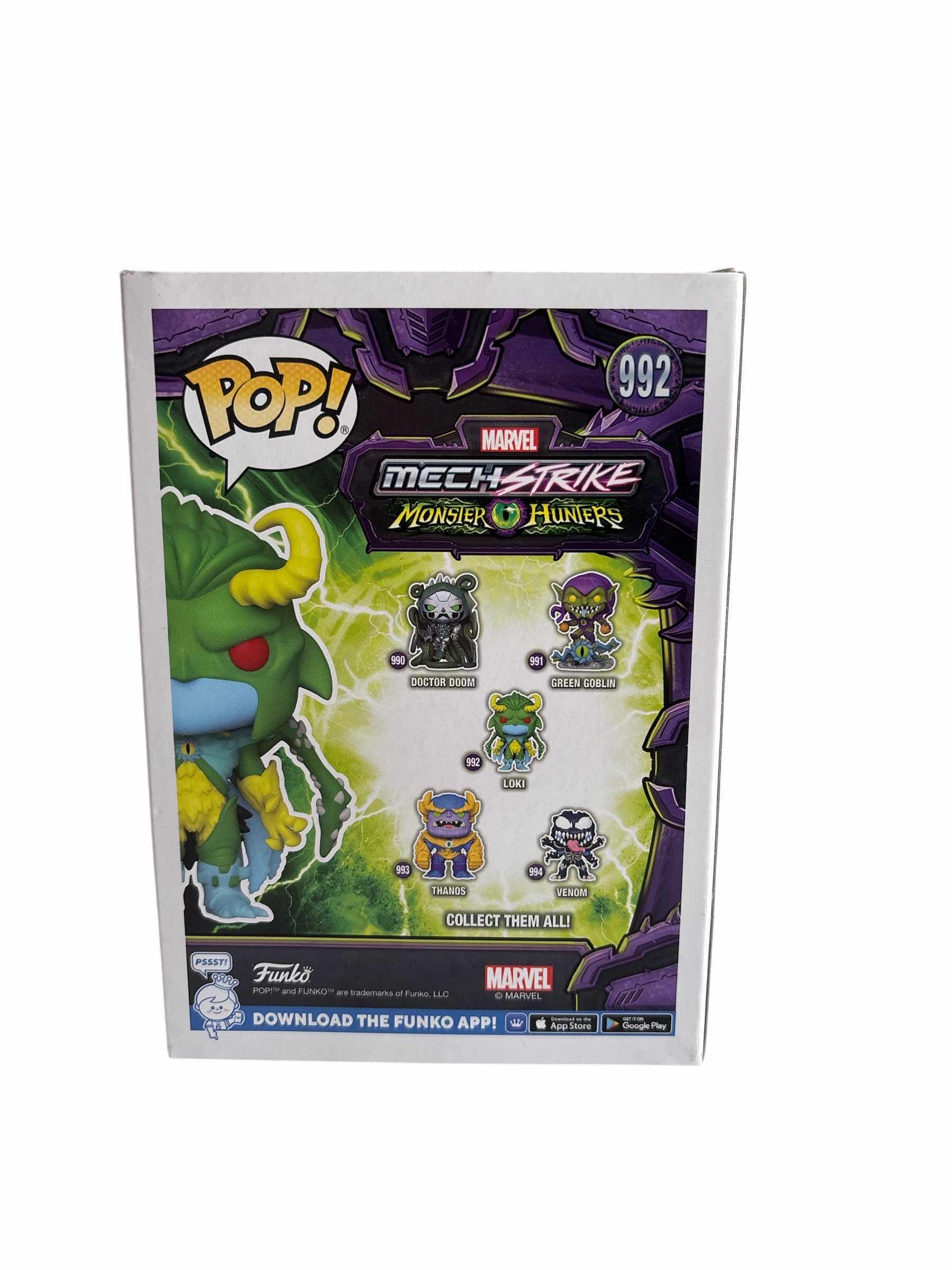 Photo 1 of NIB FUNKO POP LOKI MECH STRIKE MONSTER HUNTERS