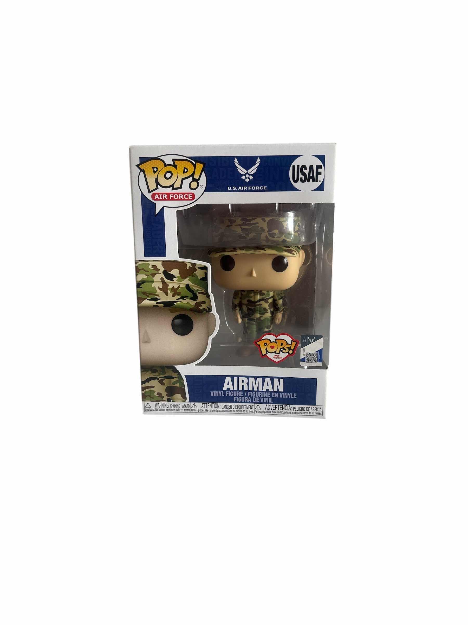 Photo 1 of NIB FUNKO POP AIRMAN US AIR FORCE