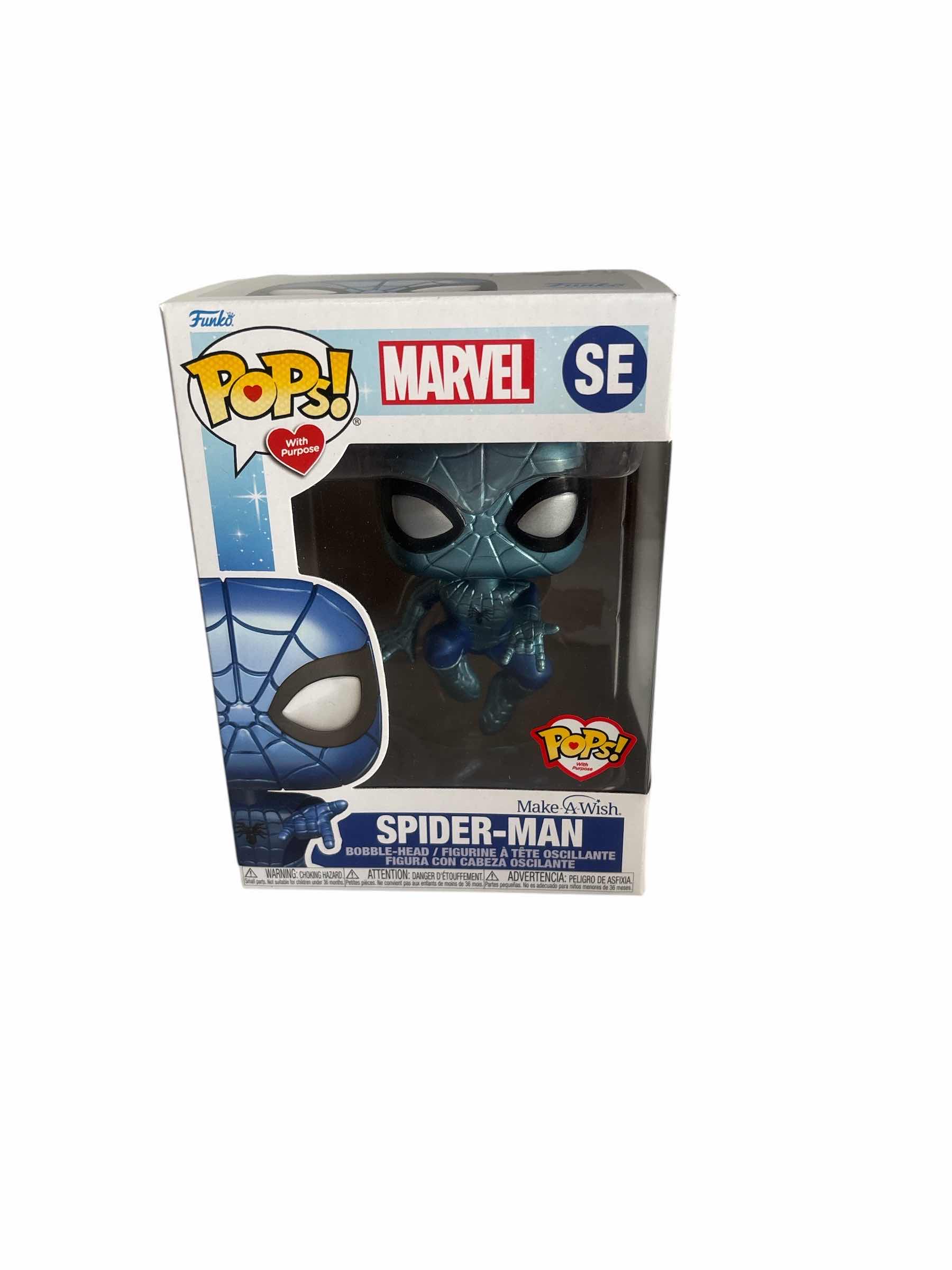 Photo 1 of NIB FUNKO POP SPIDER MAN MARVEL SE
