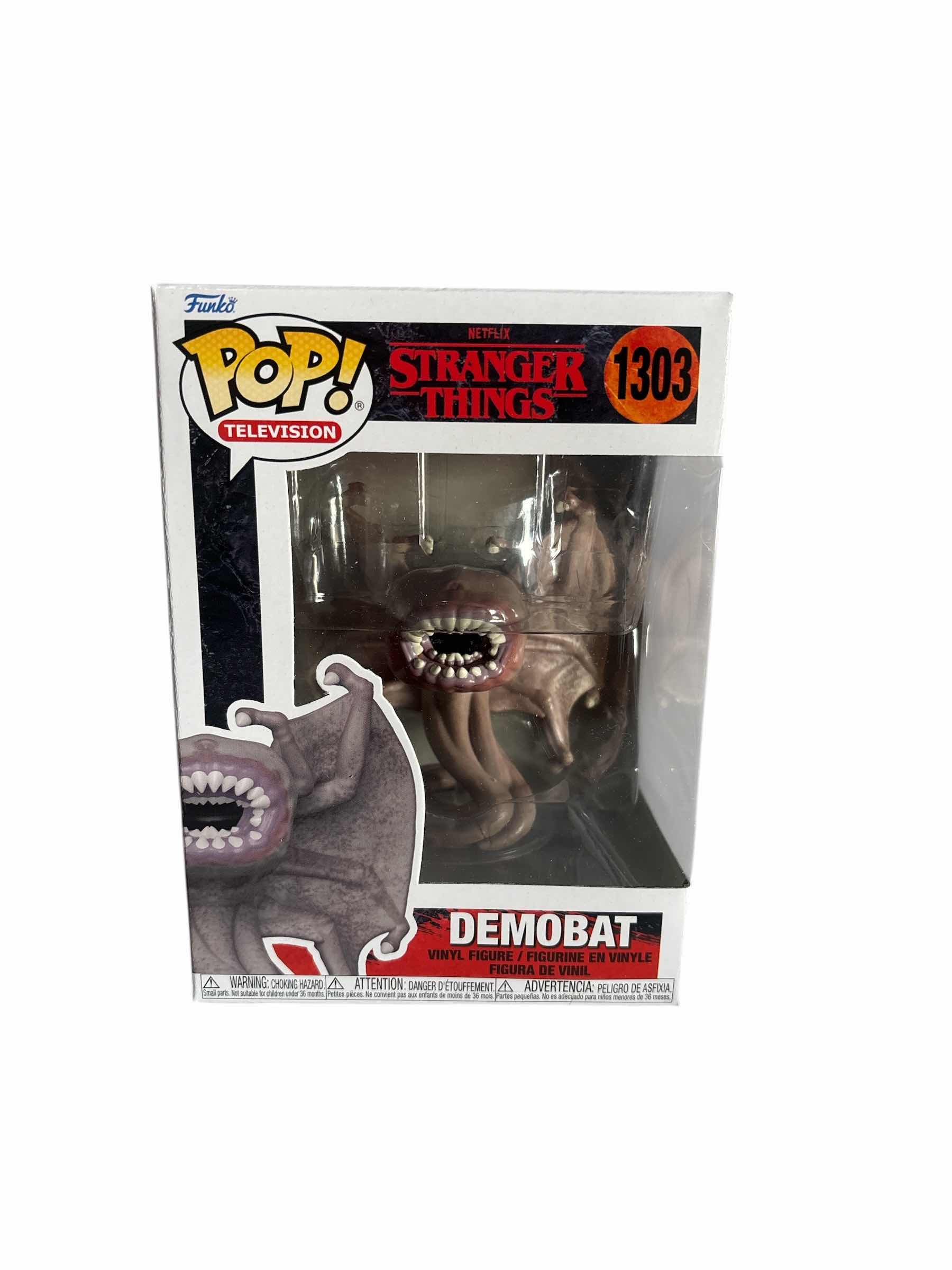 Photo 1 of NIB FUNKO POP DEMOBAT STRANGER THINGS