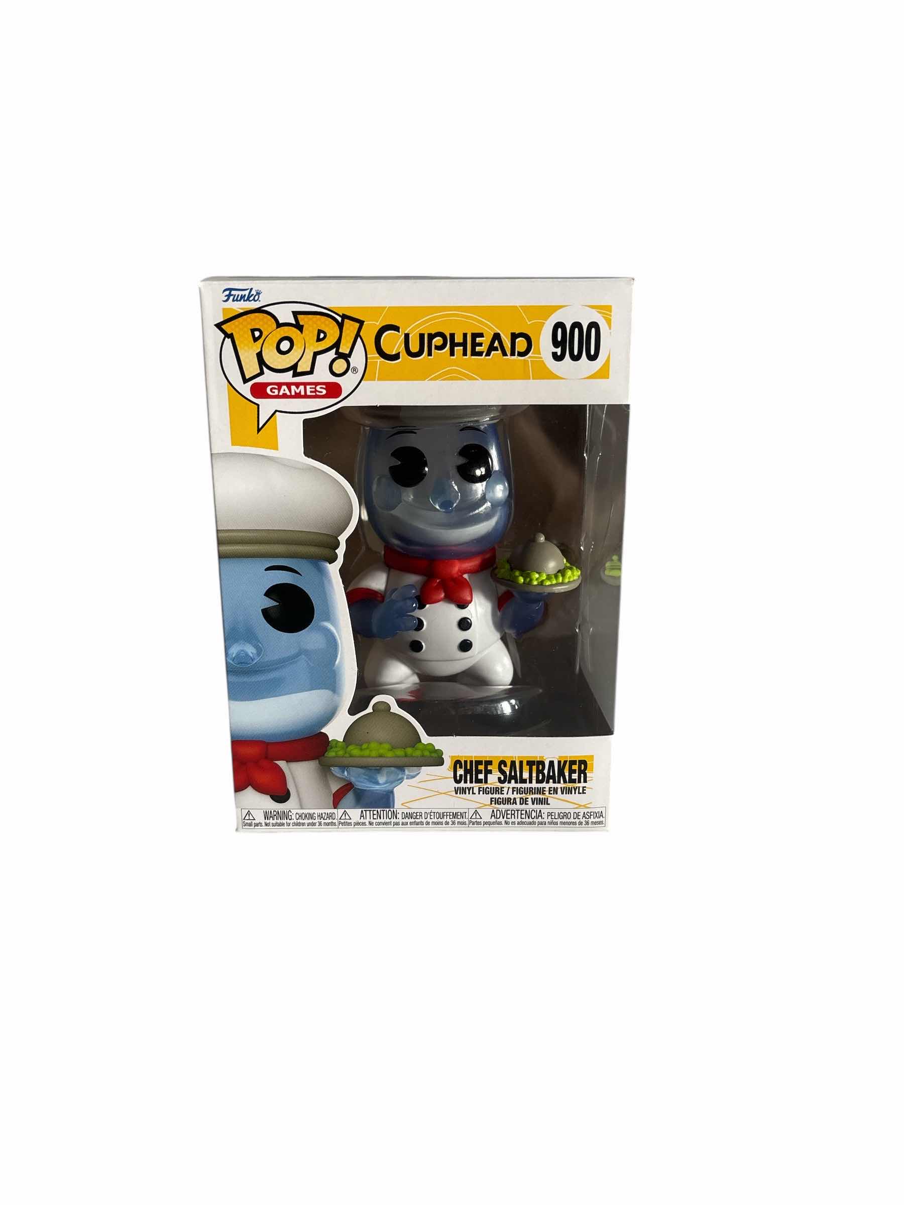 Photo 1 of NIB FUNKO POP CHEF SALTBAKER CUPHEAD