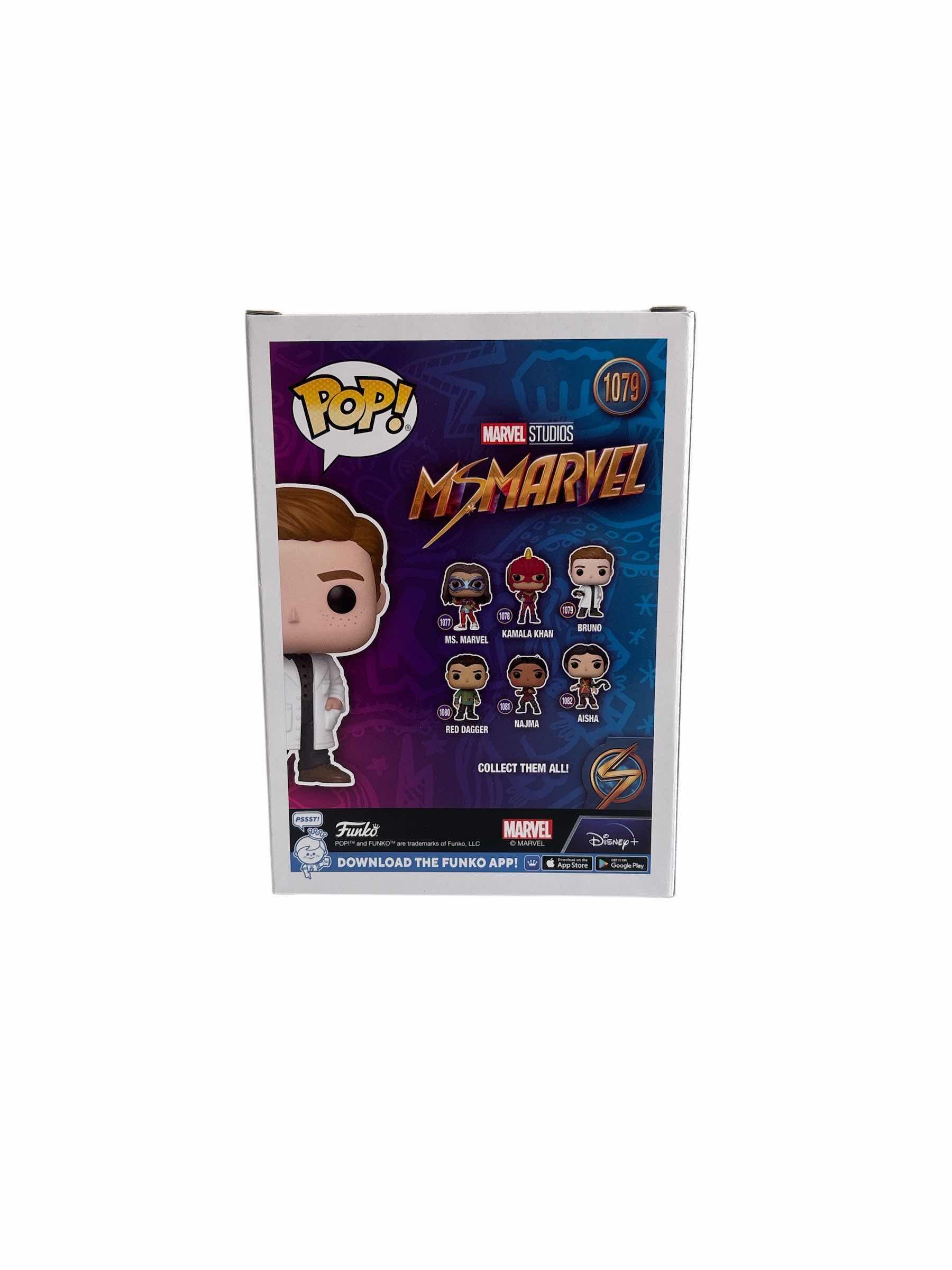Photo 1 of NIB FUNKO POP BRUNO MS MARVEL