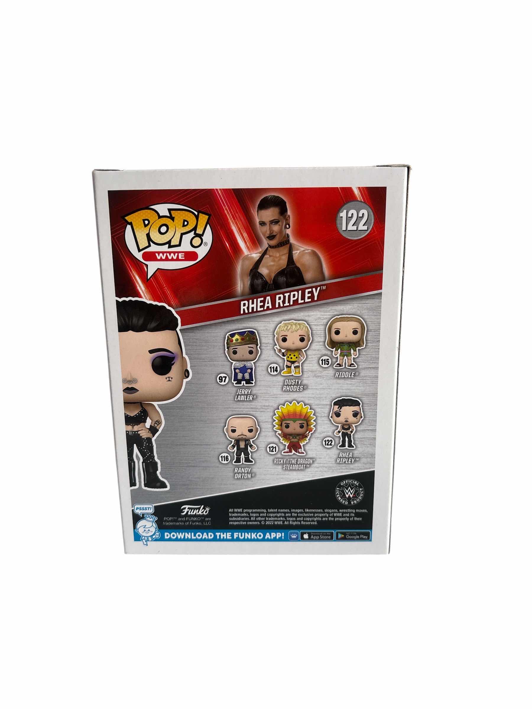 Photo 1 of NIB FUNKO POP RHEA RIPKEY WWE