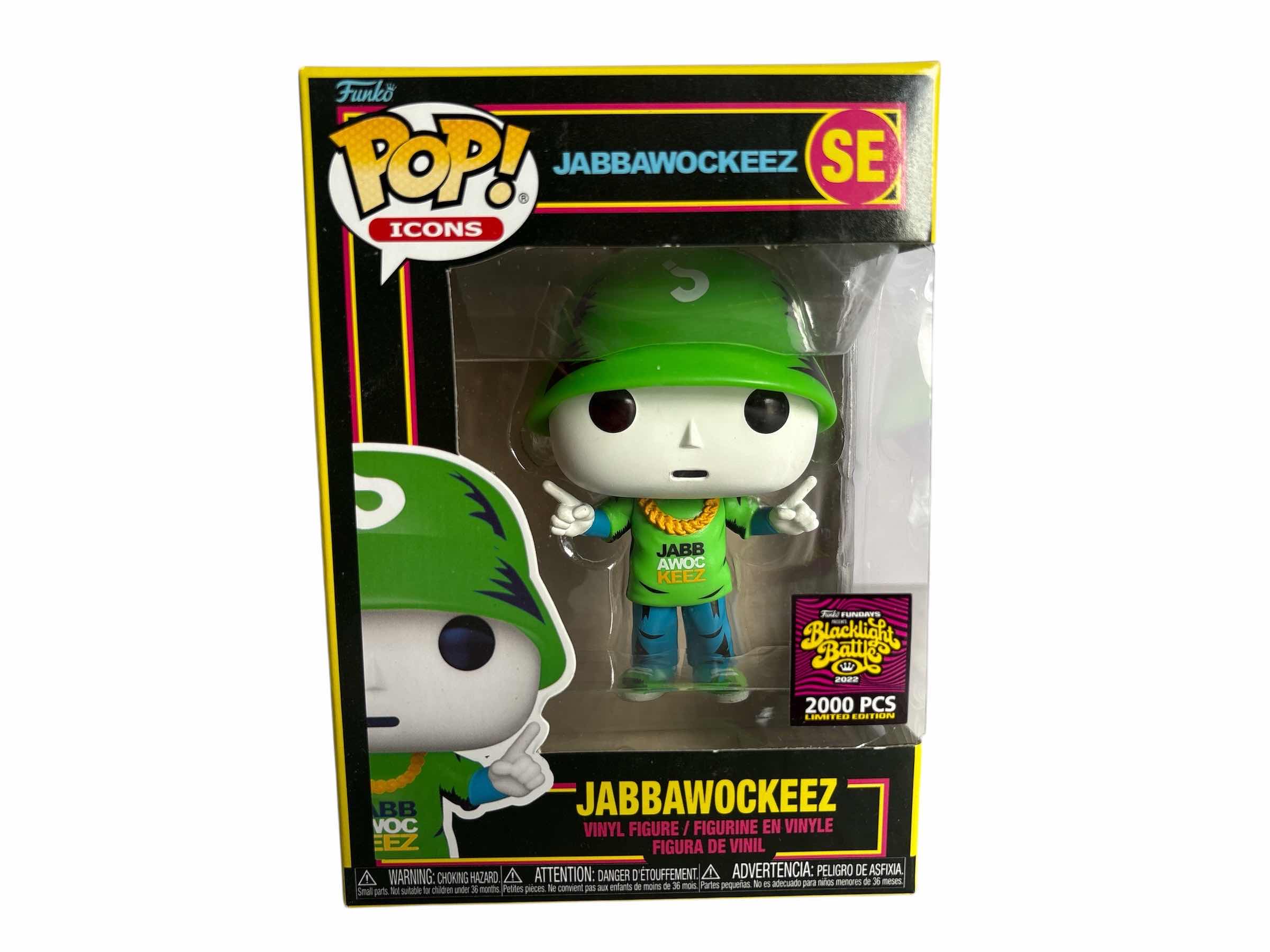 Photo 1 of NIB FUNKO POP JABBAWOCKEEZ