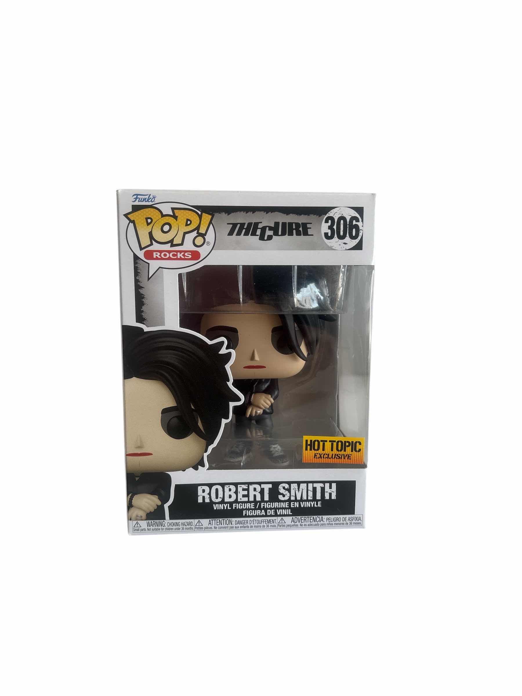 Photo 1 of NIB FUNKO POP ROBERT SMITH THE CURE HT EXCL.