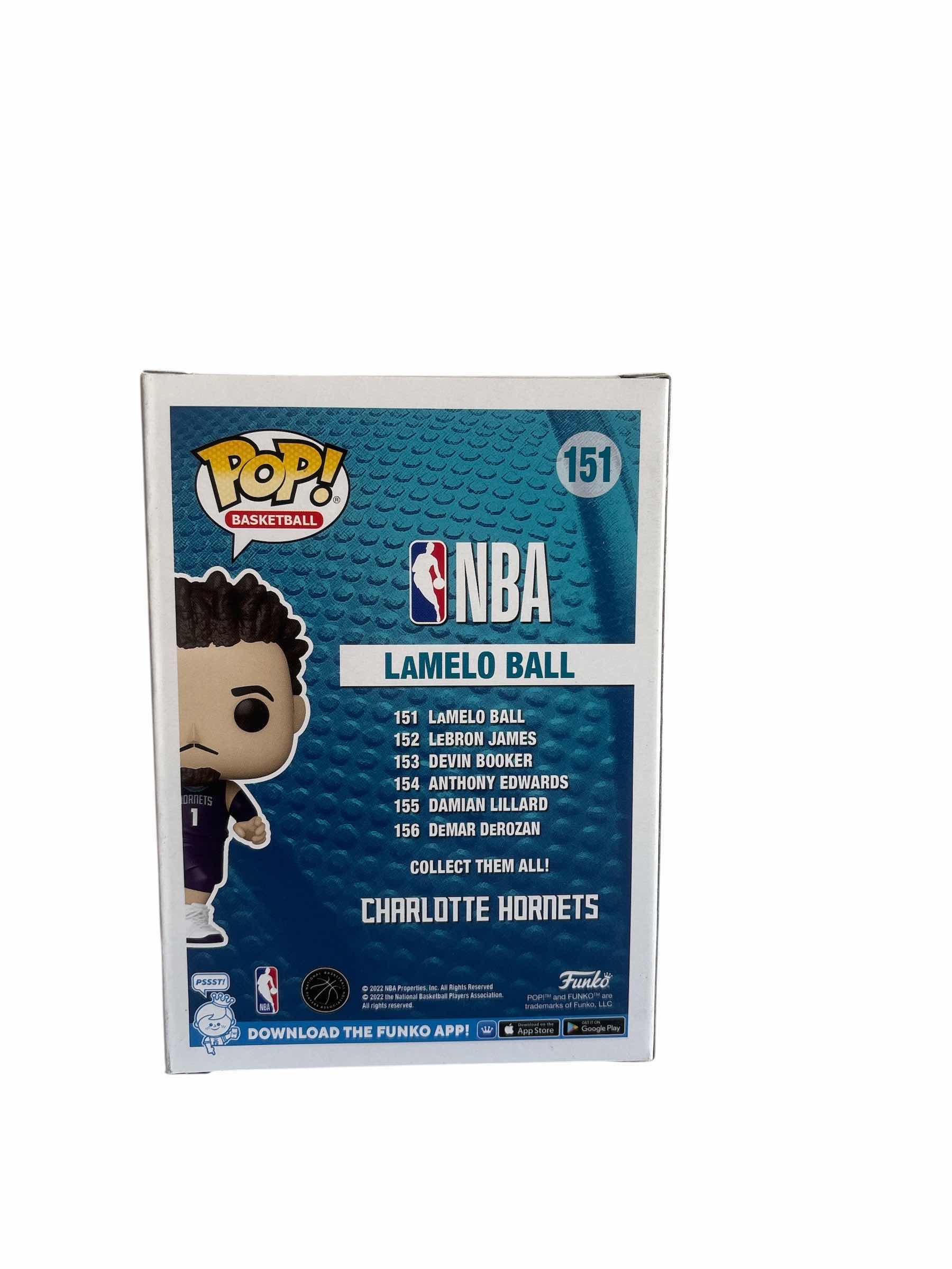 Photo 1 of NIB FUNKO POP LAMELO BALL CHARLOTTE HORNETS