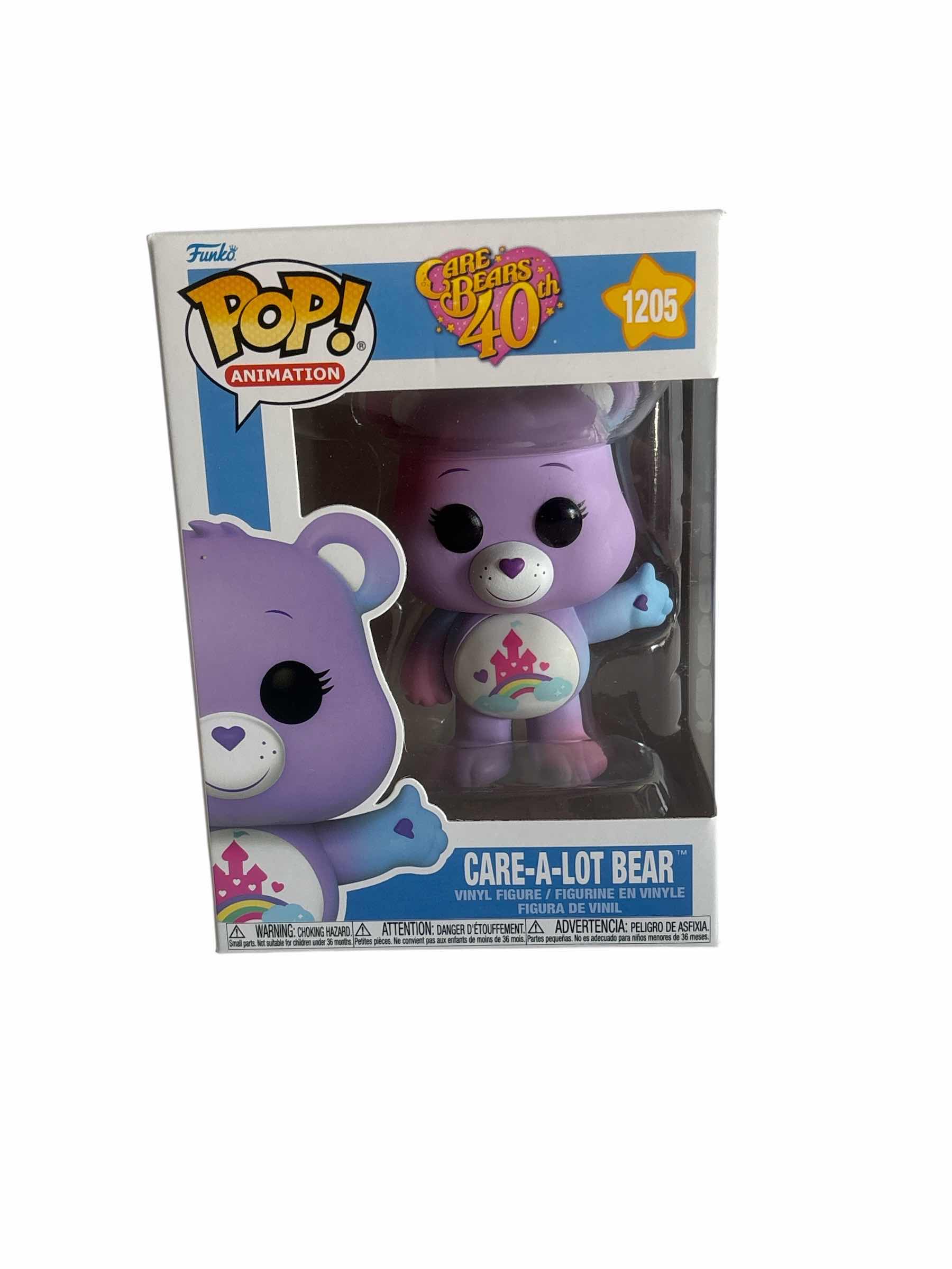 Photo 1 of NIB FUNKO POP CARE A LOT BEARS CARE BEARS 40TH