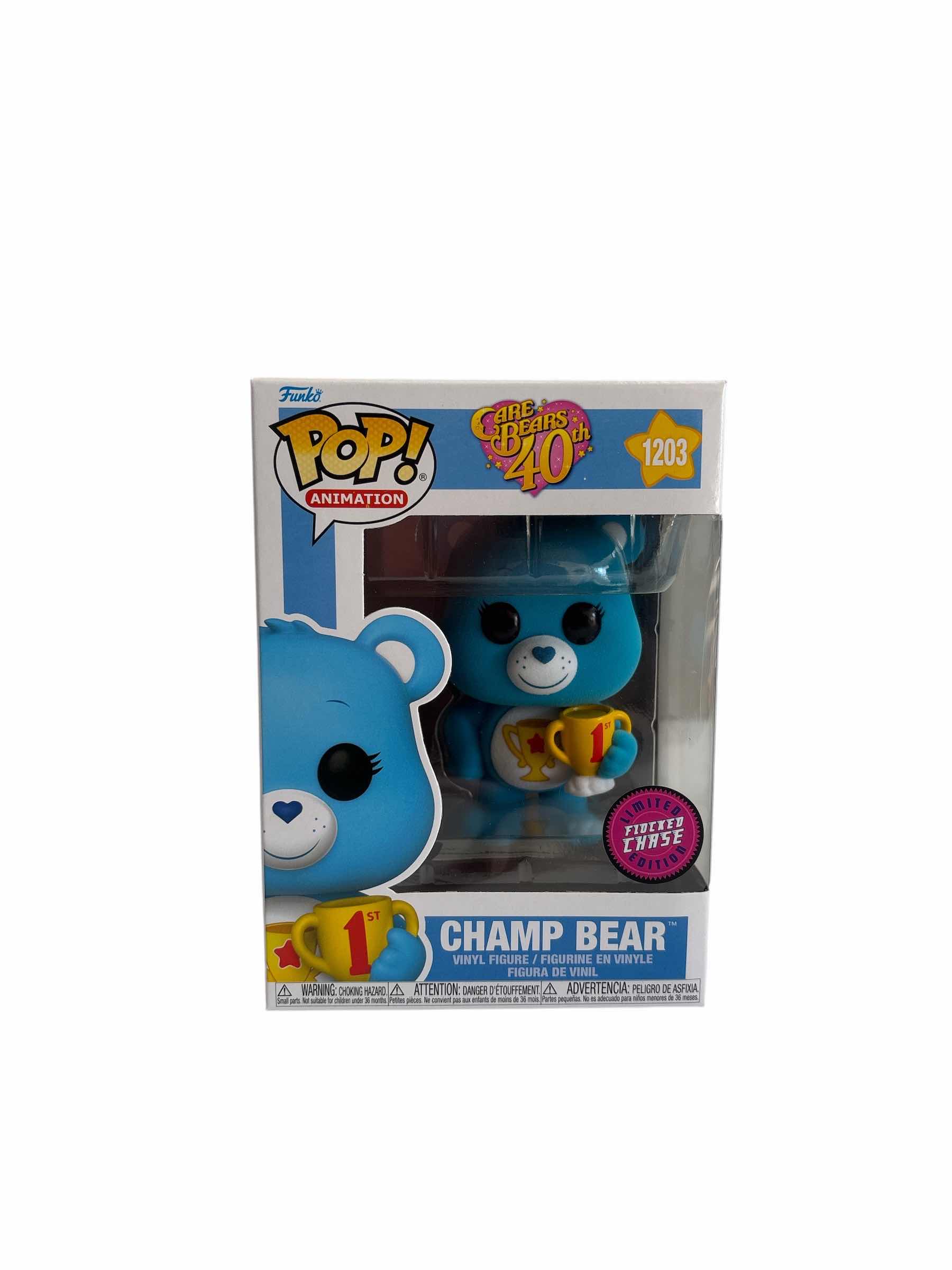 Photo 1 of NIB FUNKO POP CHAMP BEAR CSRE BEARS 40TH CHASE LIM. ED.