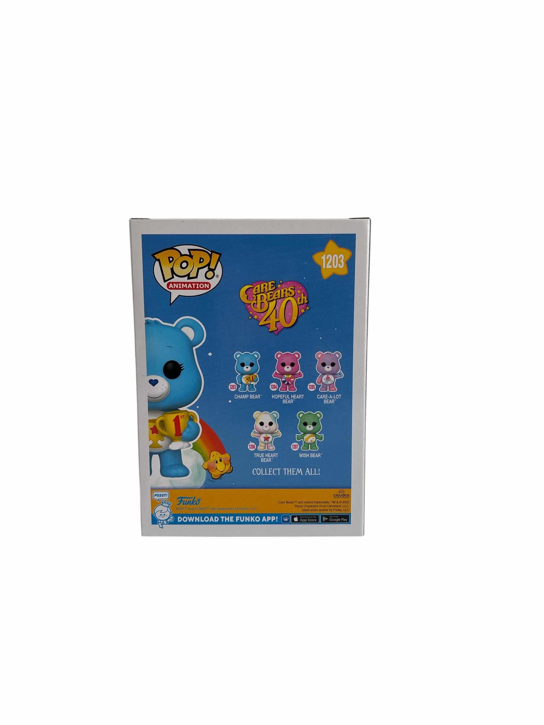 Photo 1 of NIB FUNKO POP CHAMP BEAR CSRE BEARS 40TH CHASE LIM. ED.