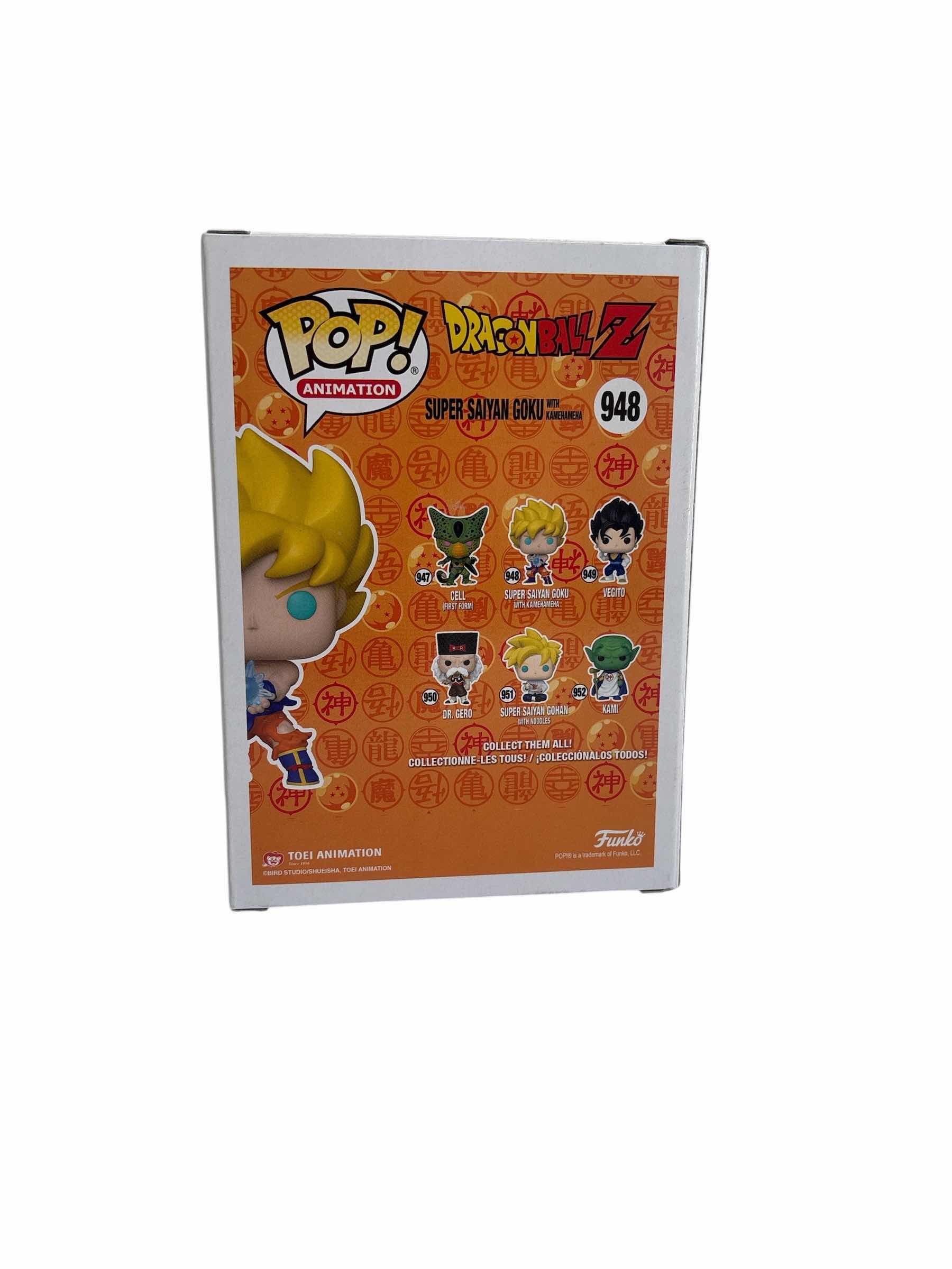 Photo 1 of NIB FUNKO POP SUPER SAIYAN GOKU WITH KAMEHAMEHA DRAGONBALL Z