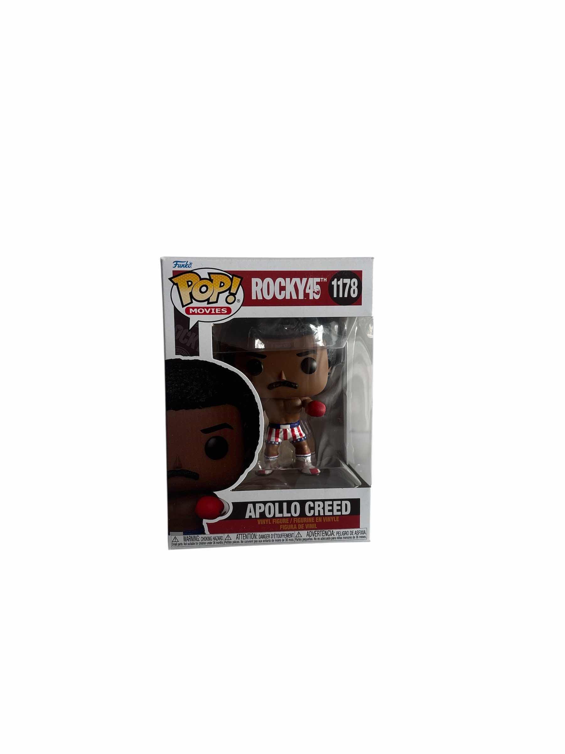 Photo 1 of NIB FUNKO POP APOLLO CREED ROCKY45TH