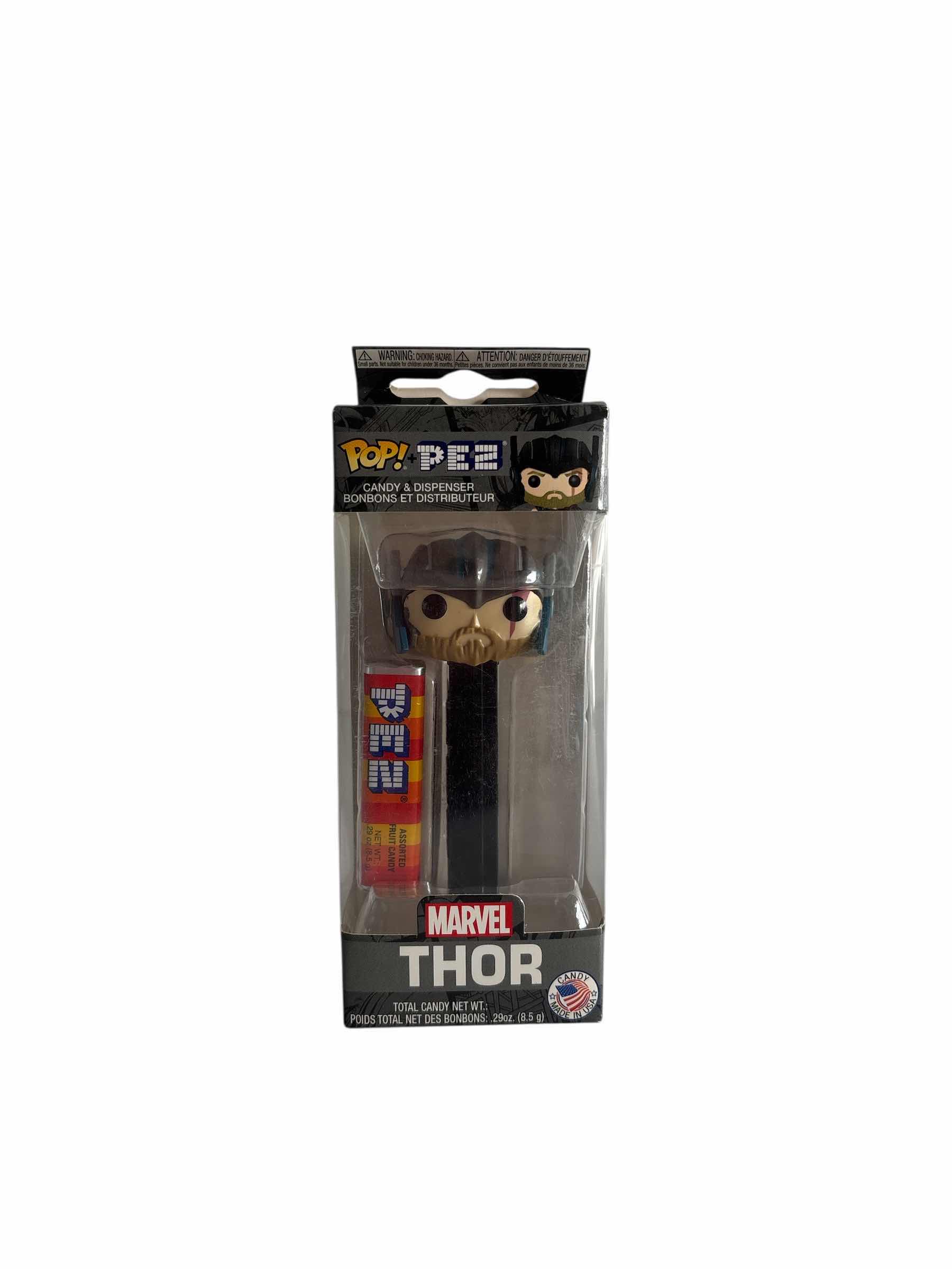 Photo 1 of NIB FUNKO POP+ PEZ THOR MARVEL