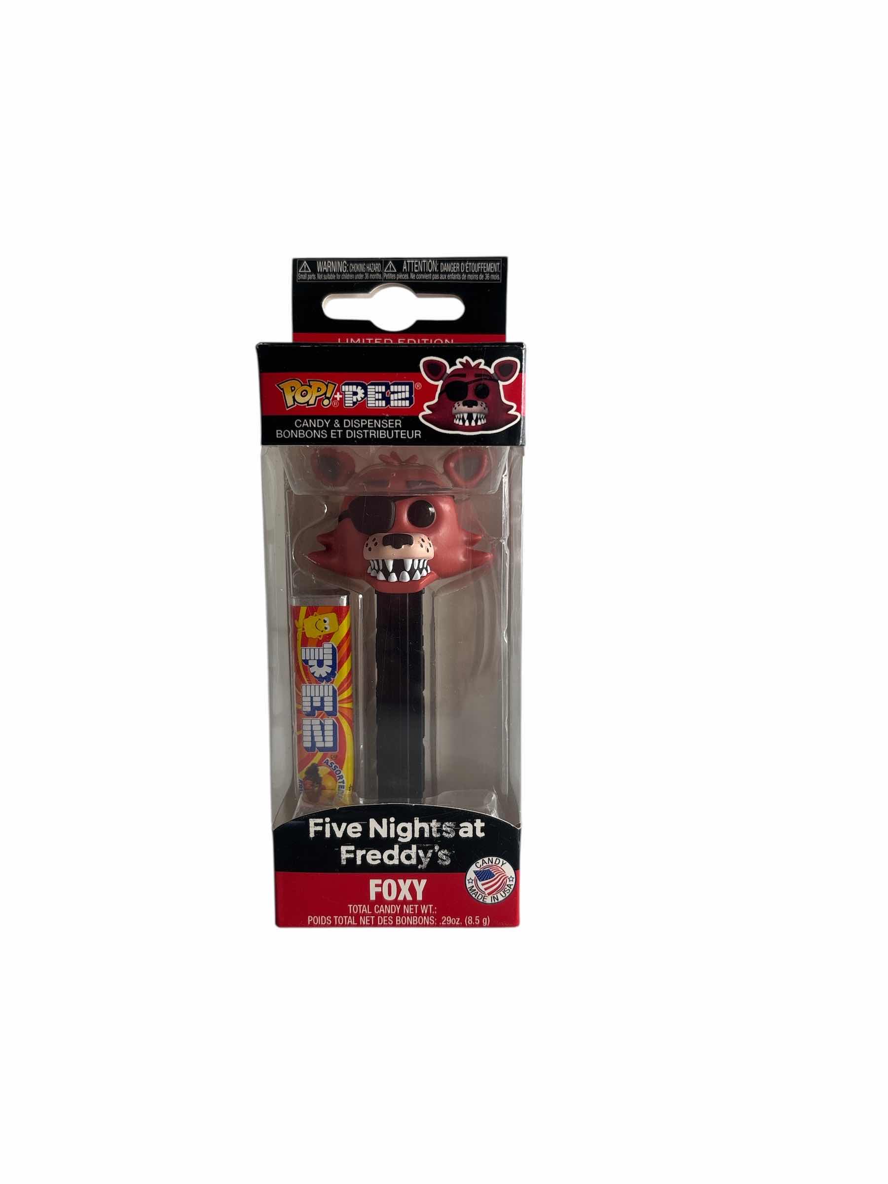 Photo 1 of NIB FUNKO POP+ PEZ FOXY FIVE NIGHTS AT FREDDYS