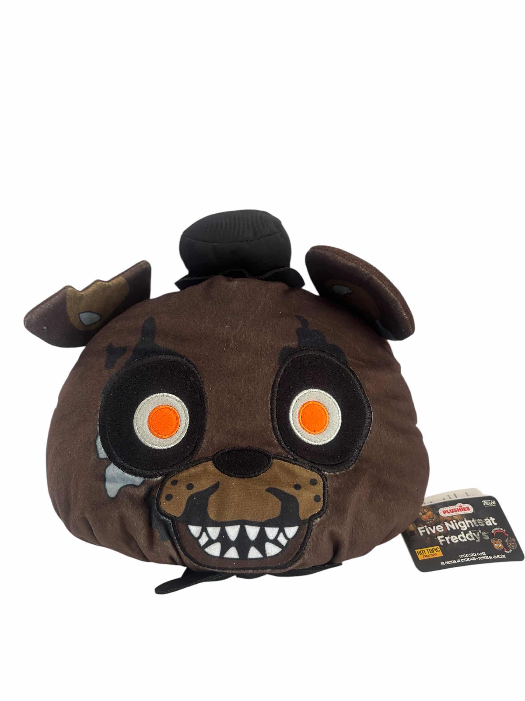 Photo 1 of $25 FUNKO FIVE NIGHTS AT FREDDY PLUSH REVERSIBLE HEADS