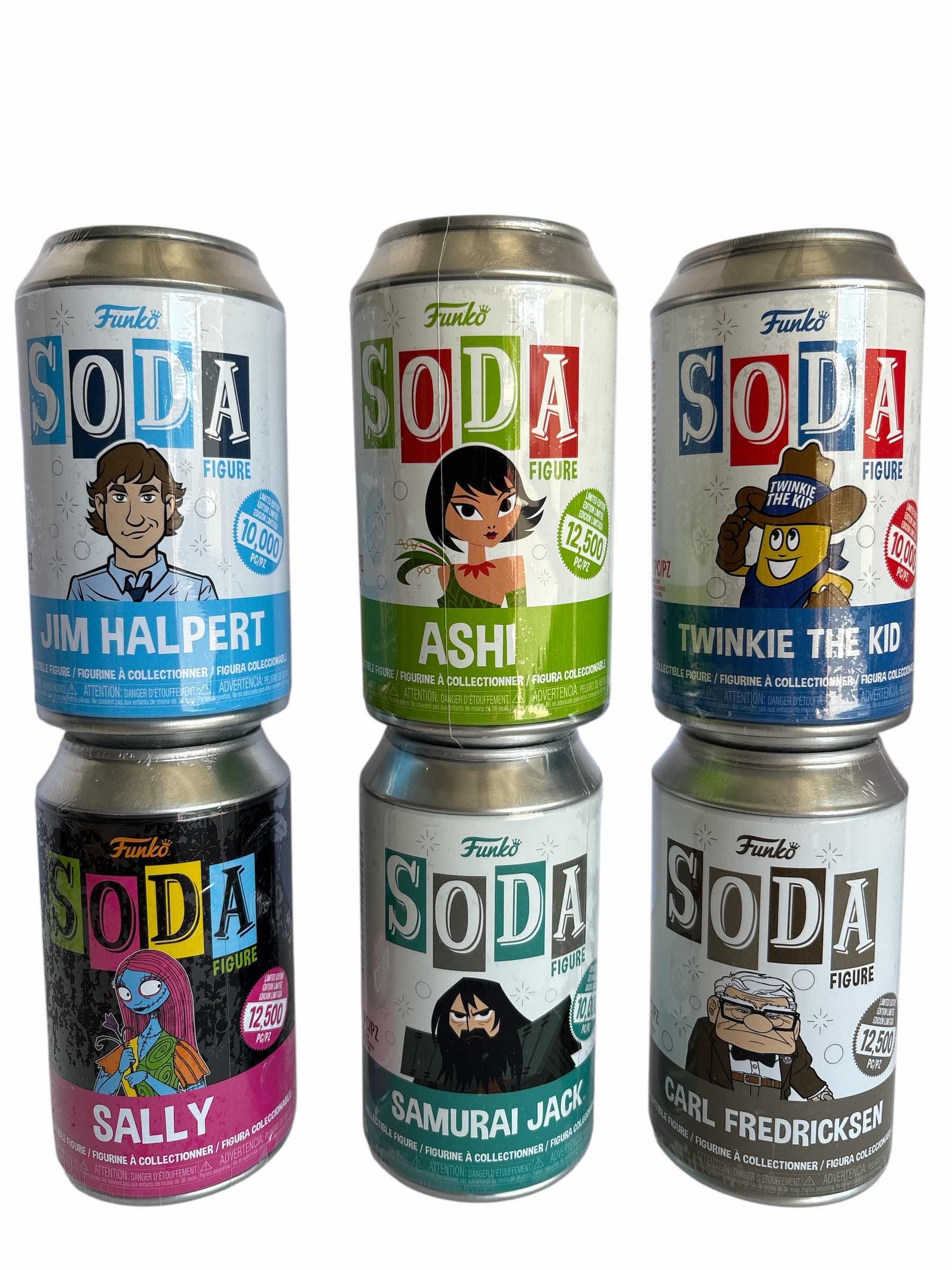 Photo 1 of NIB (6)PCS FUNKO SODA CHARACTER RETAIL $93
