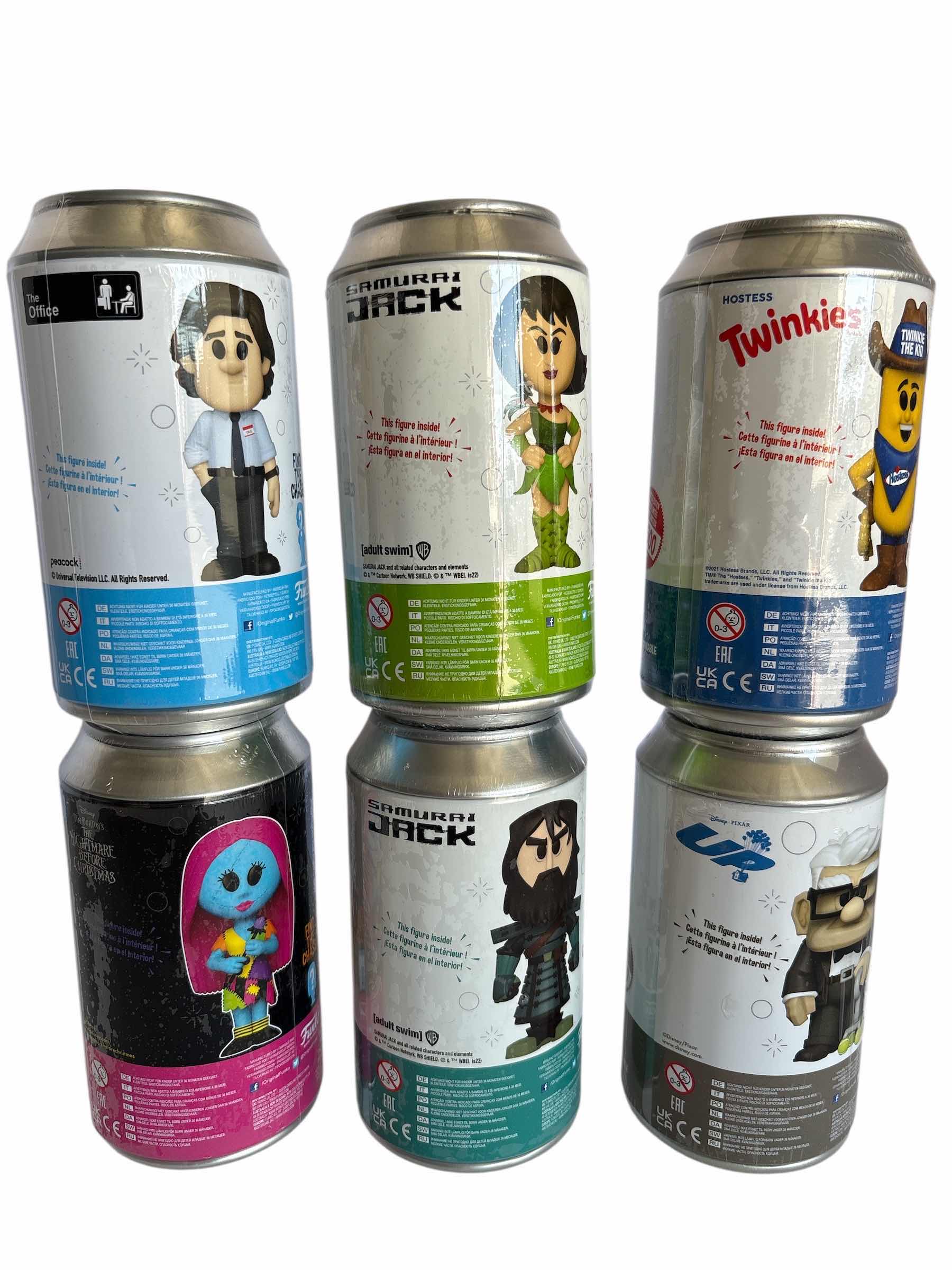 Photo 1 of NIB (6)PCS FUNKO SODA CHARACTER RETAIL $93