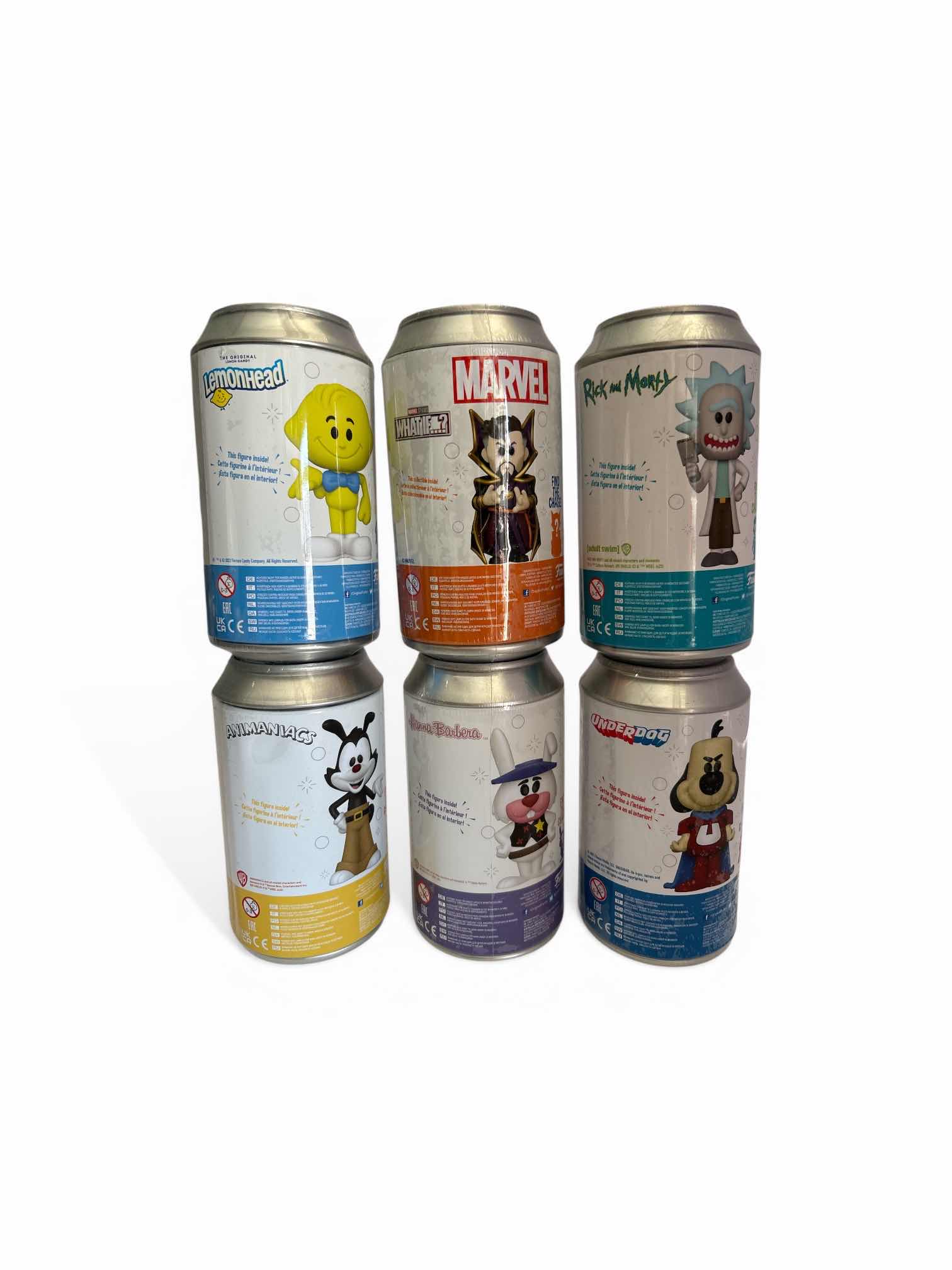 Photo 1 of NIB (6)PCS FUNKO SODA CHARACTER RETAIL $97