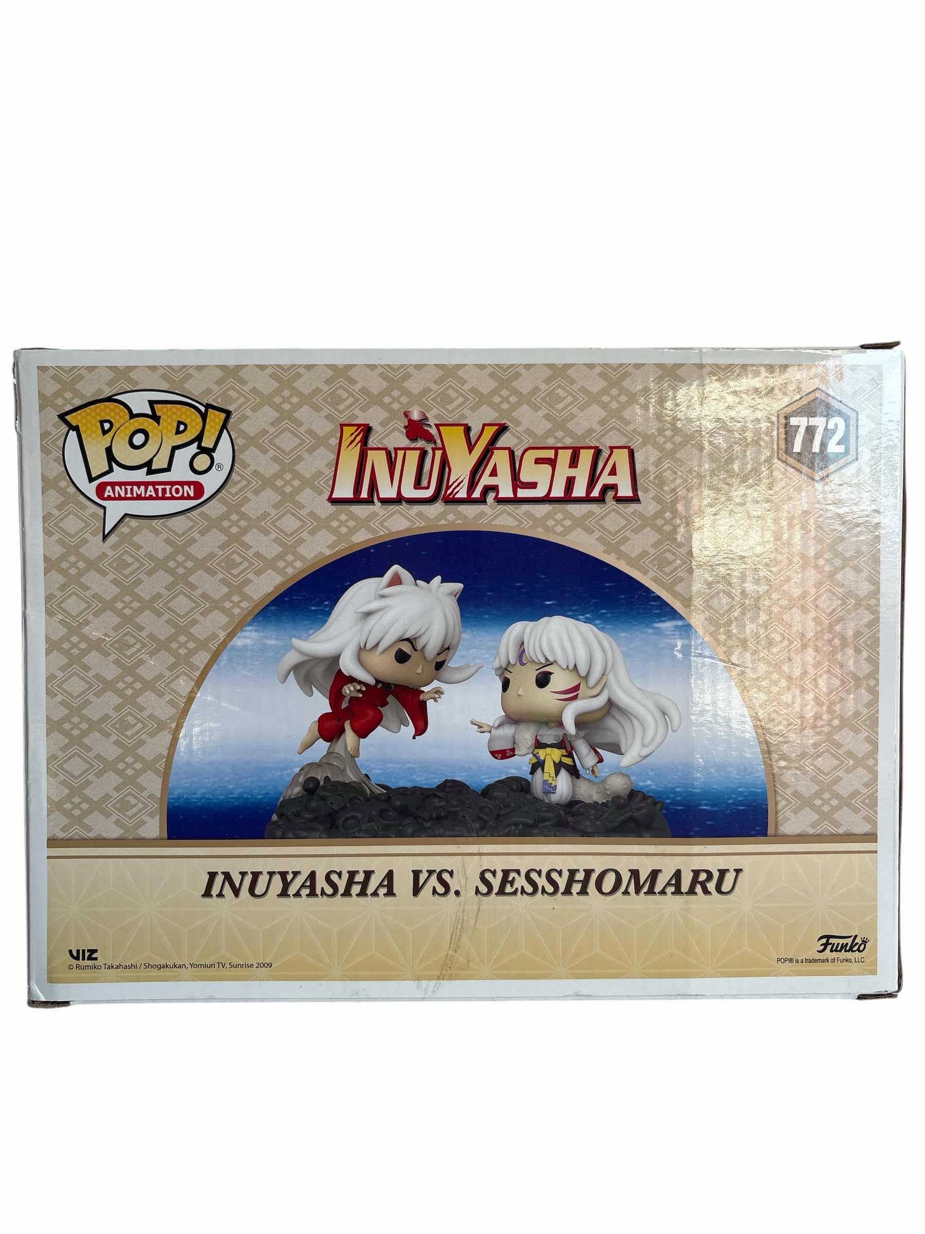Photo 1 of NIB FUNKO POP ANIME MOMENTS INUYASHA VS. SESSHOMARU