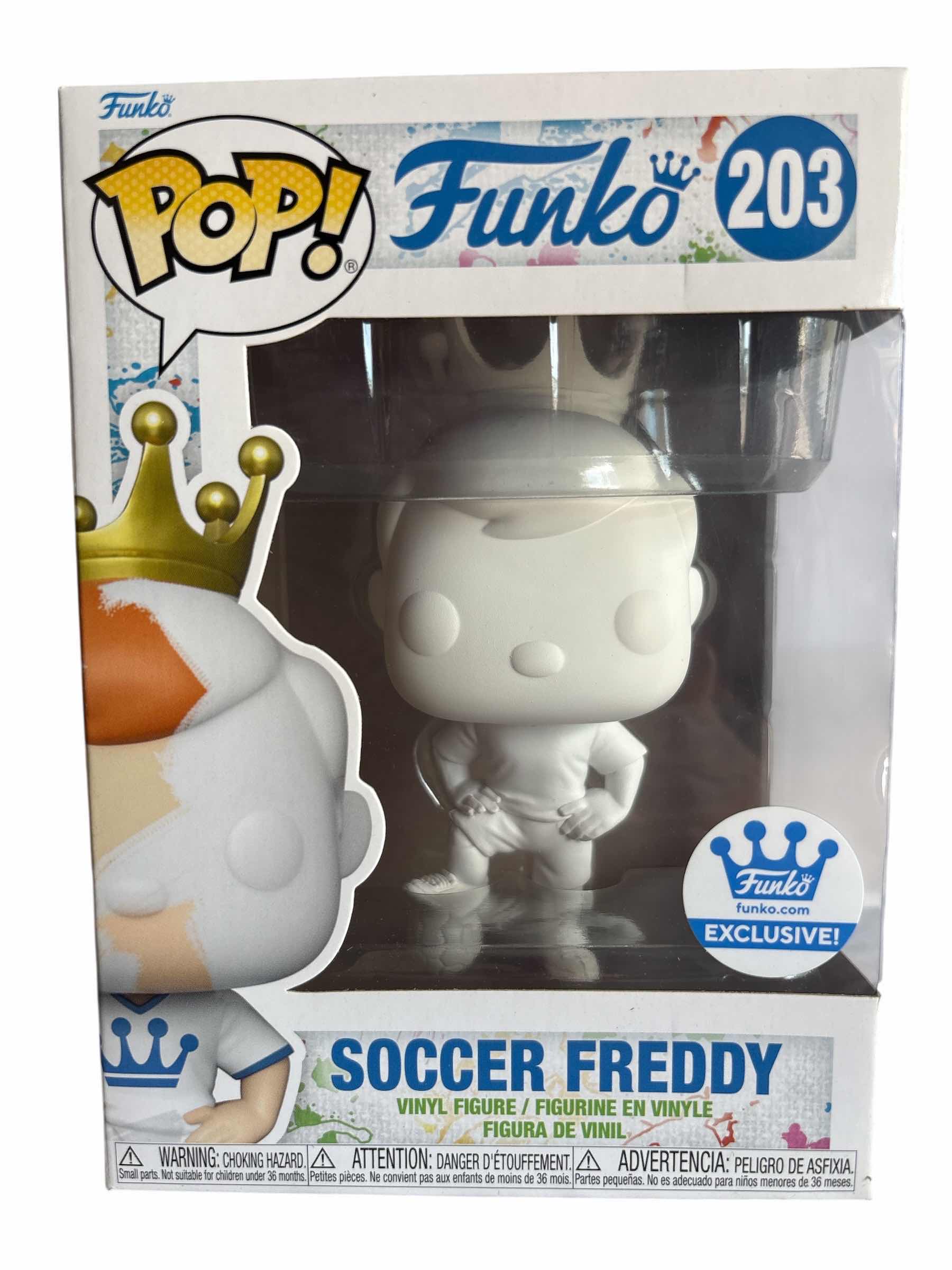 Photo 1 of NIB FUNKO POP SOCCER FREDDY EXCLUSIVE