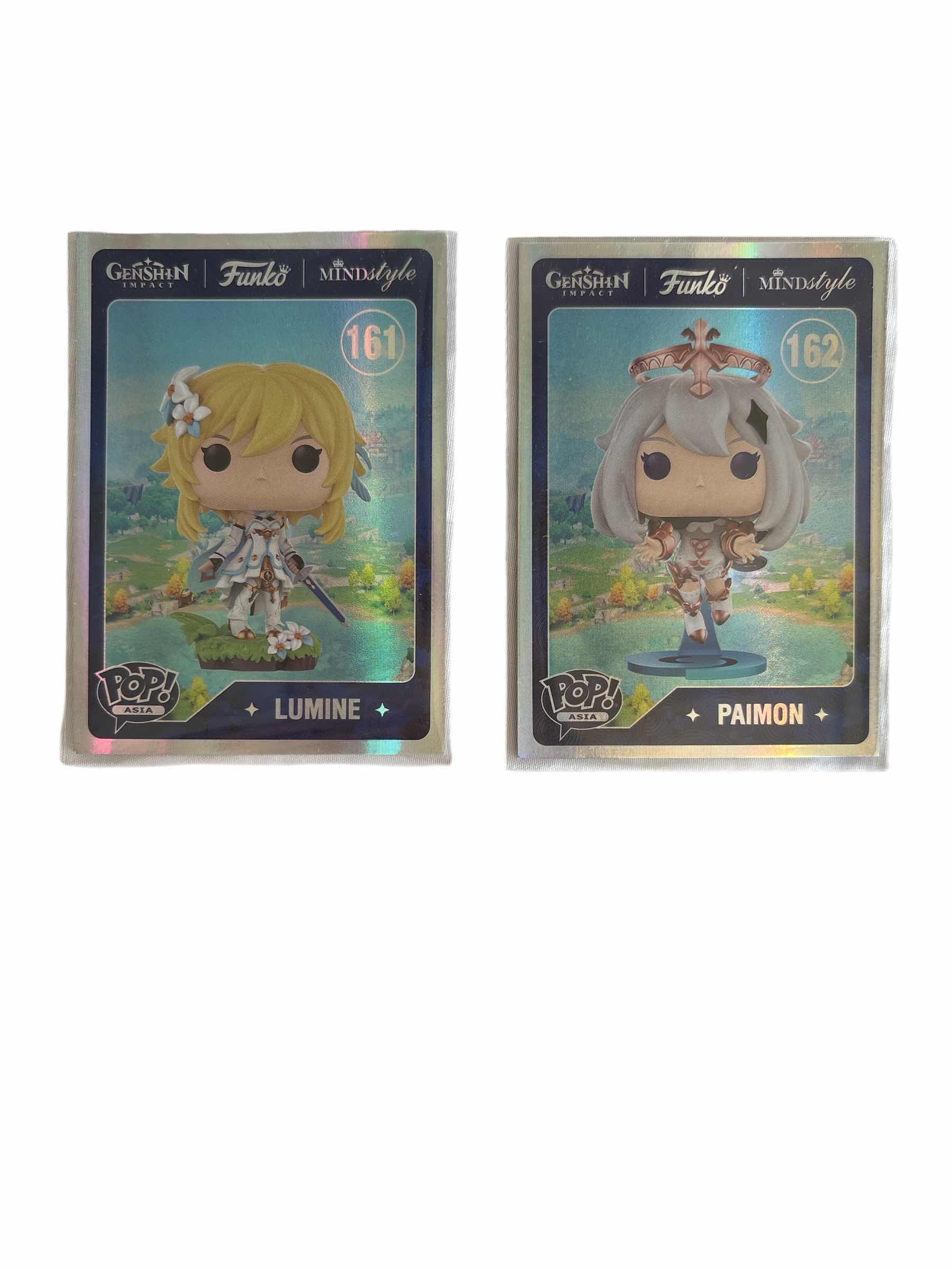 Photo 1 of (2)PCS FUNKO POP ASIA CARDS RETAIL $30