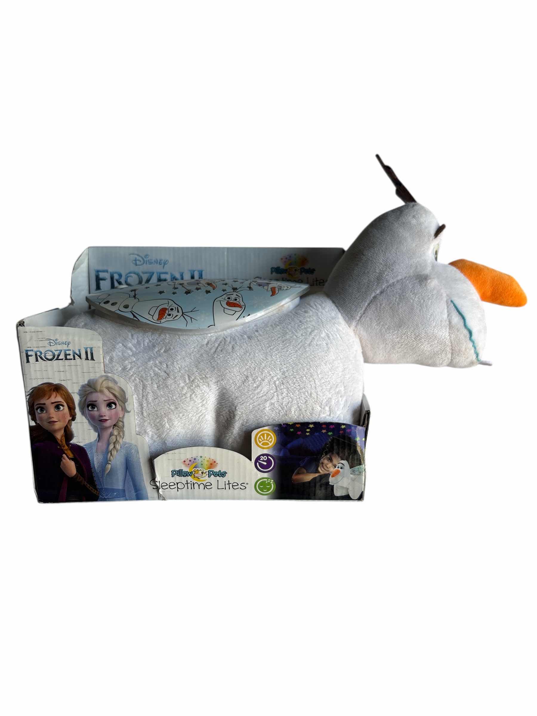 Photo 1 of NIB DISNEY FROZEN OLAF SLEEP TIME LITES RETAIL $40