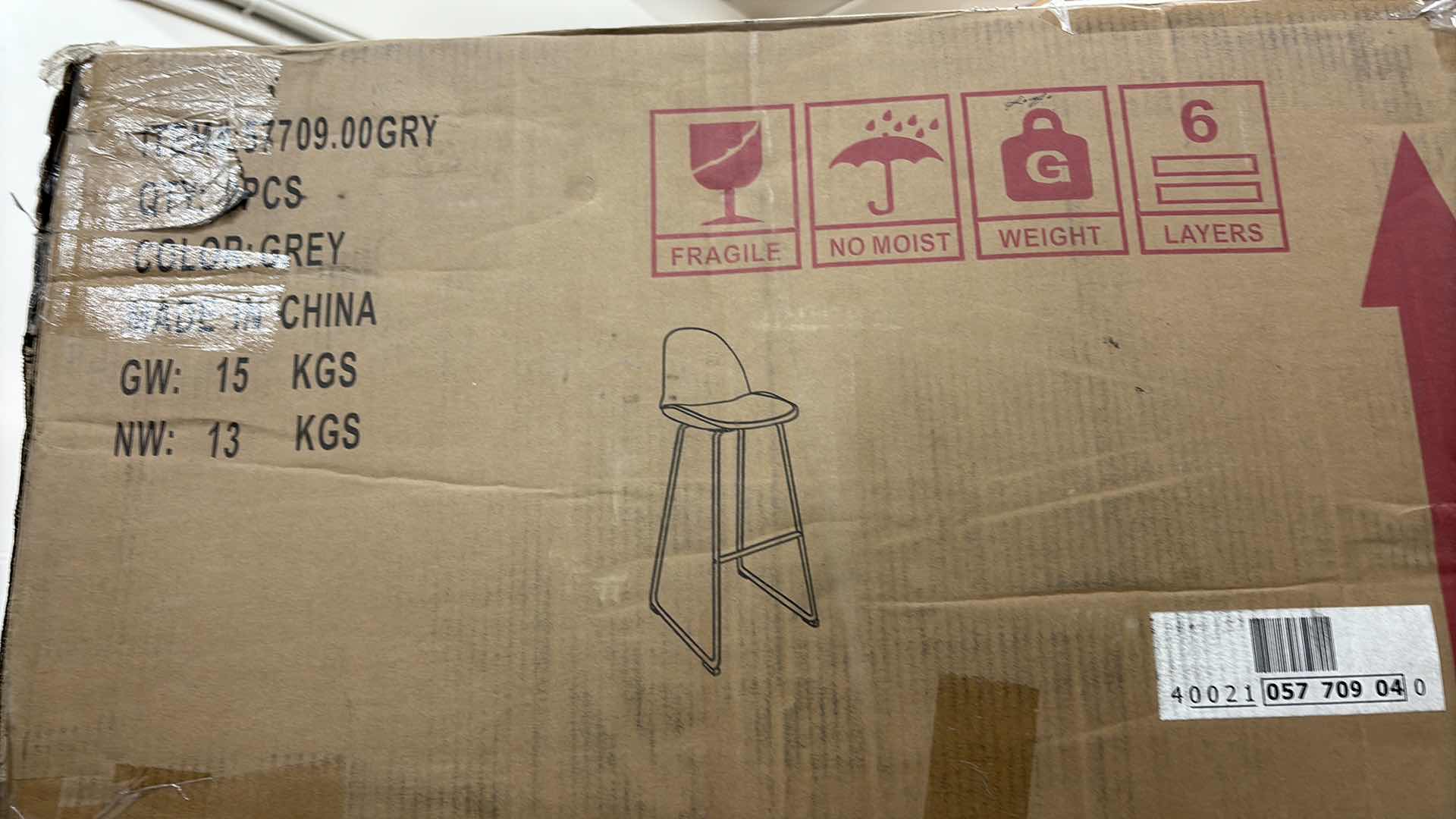 Photo 1 of CHAIR GREY