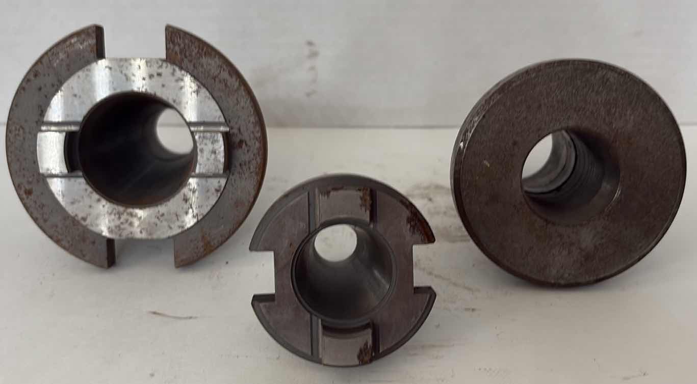 Photo 1 of (3)PCS COLLET CHUCK TOOL HOLDER