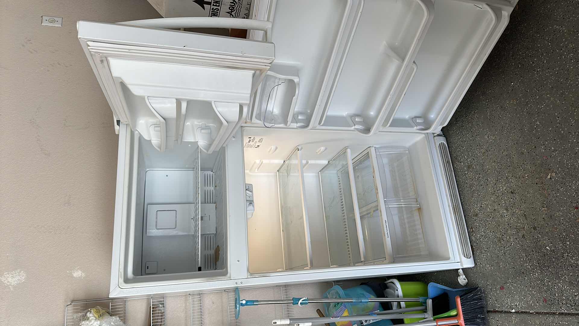Photo 1 of WHITE MY HOME REFRIGERATOR/ FREEZER H5’