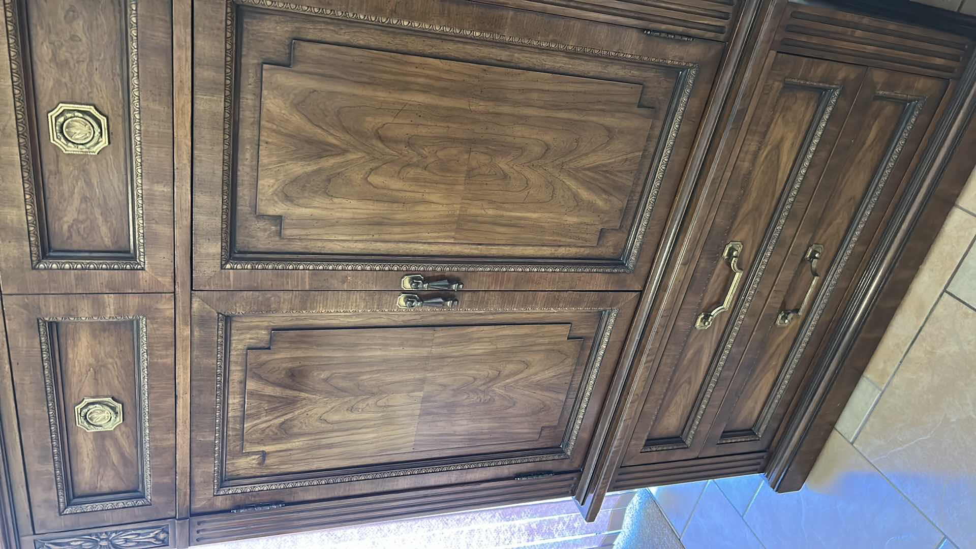 Photo 1 of THOMASVILLE  MAHOGANY 5 DRAWER HIGHBOY 39” X 18” H 64”