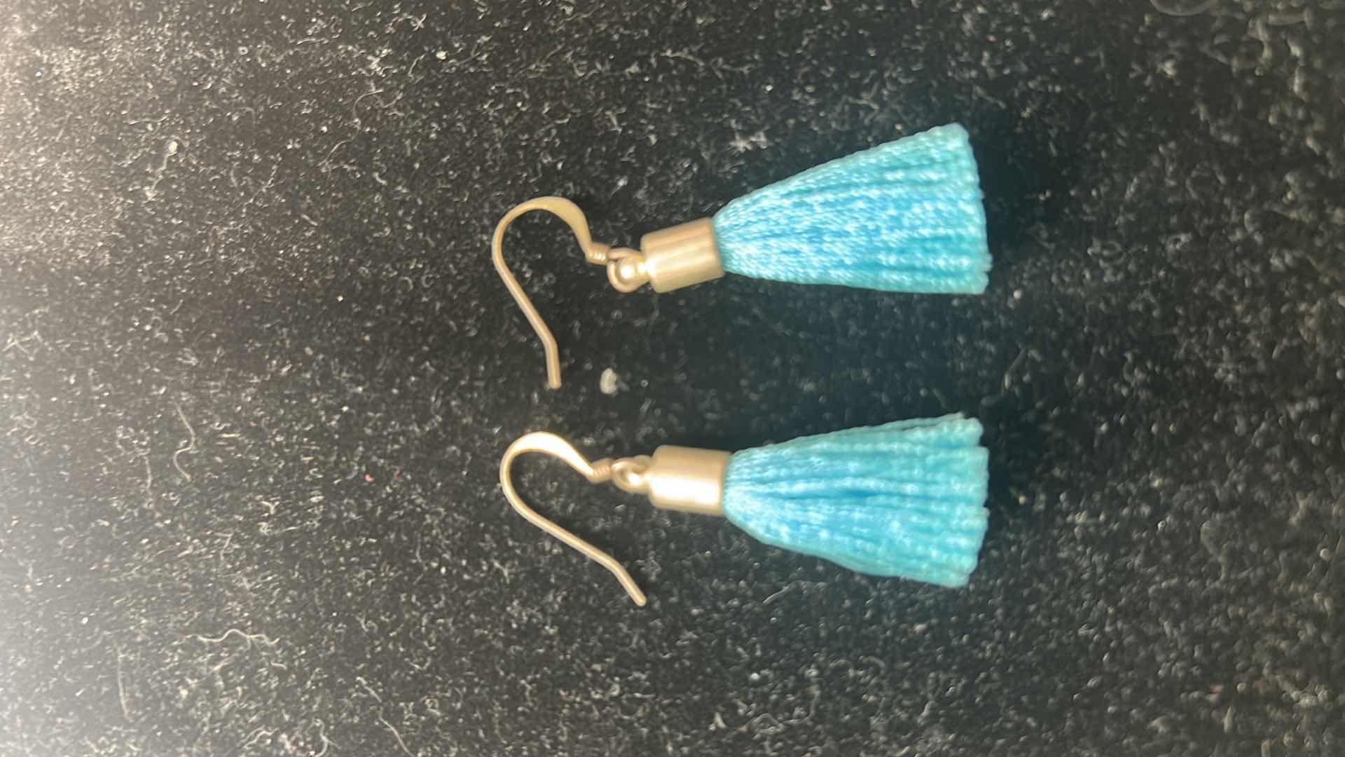 Photo 1 of 2- HAND MADE TASSEL EARRINGS