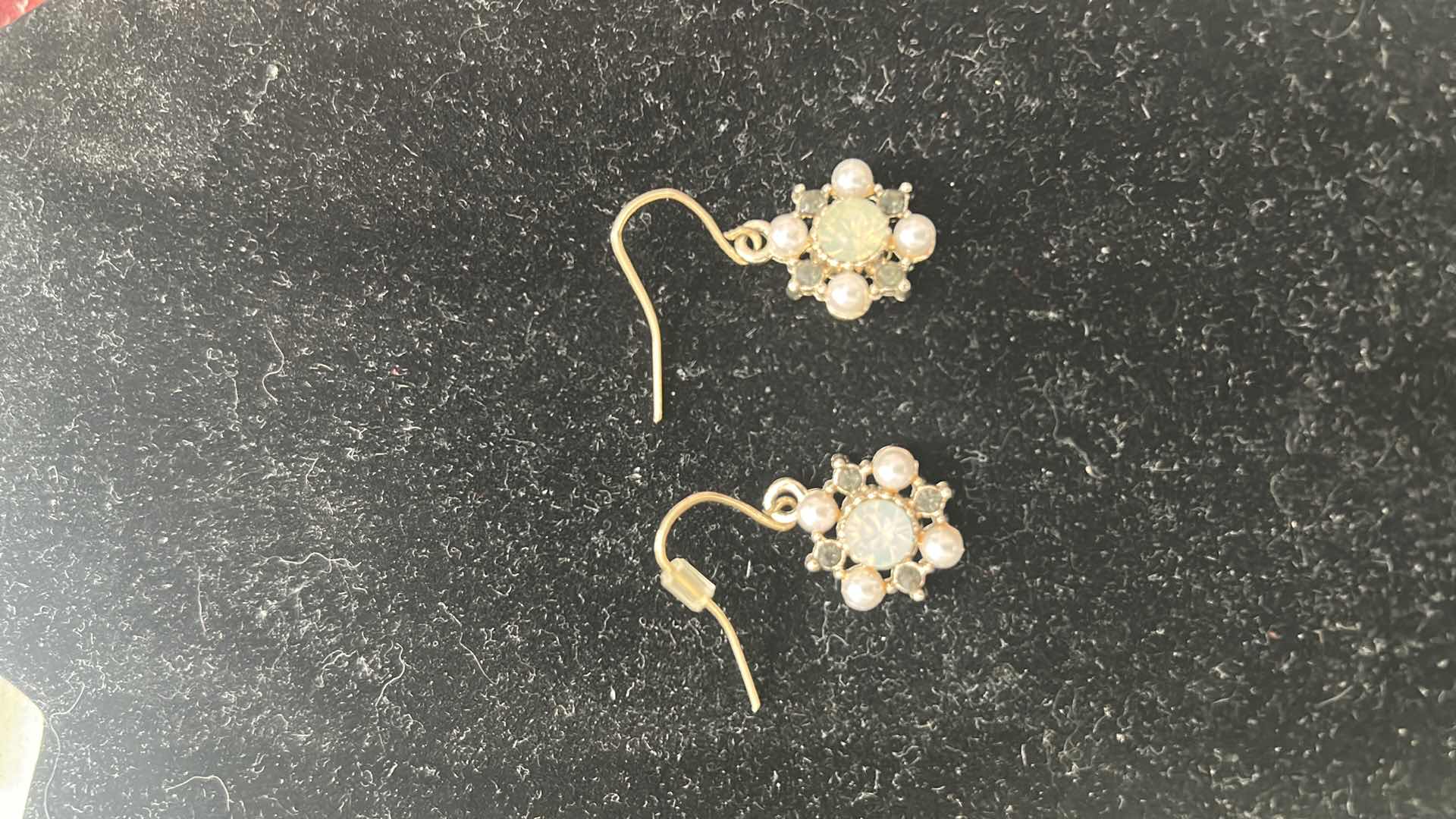 Photo 1 of 2- HAND MADE BEADED EARRINGS