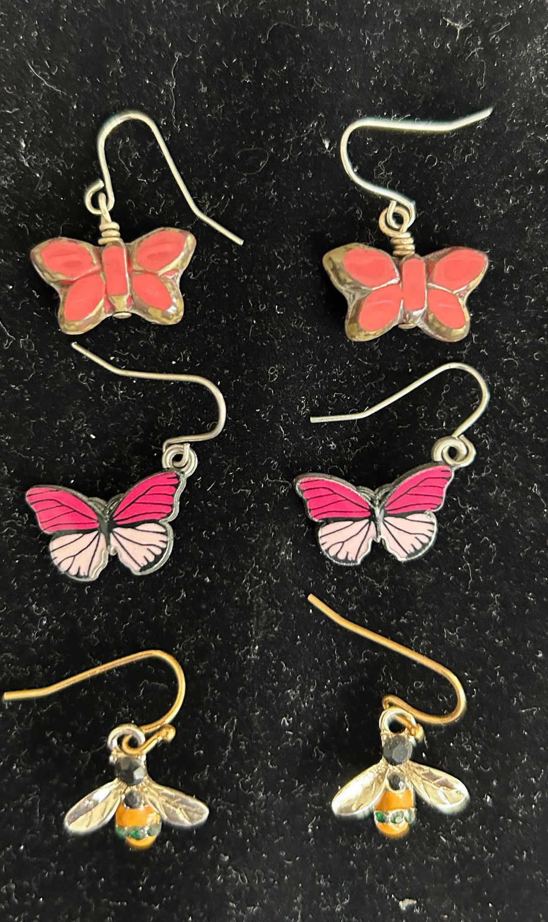 Photo 1 of 3- HANDMADE BUTTERFLY AND BEE
