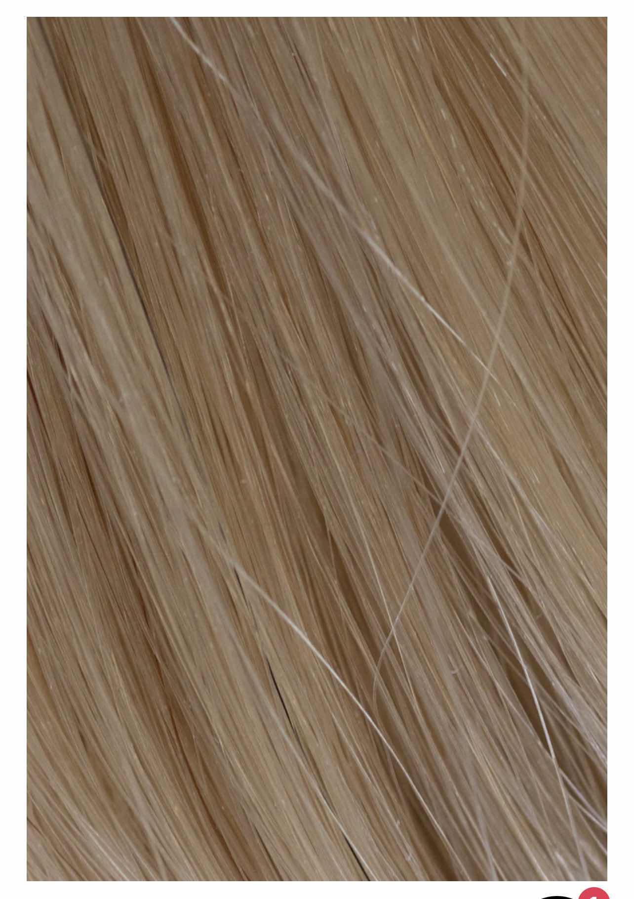 Photo 1 of CHRISTIAN REMY ARIA 18” 120G 100% HUMAN HAIR LACE WEFT CLIP-IN-EXTENSIONS-COLOR " HONEY HIGHLIGHTS “
